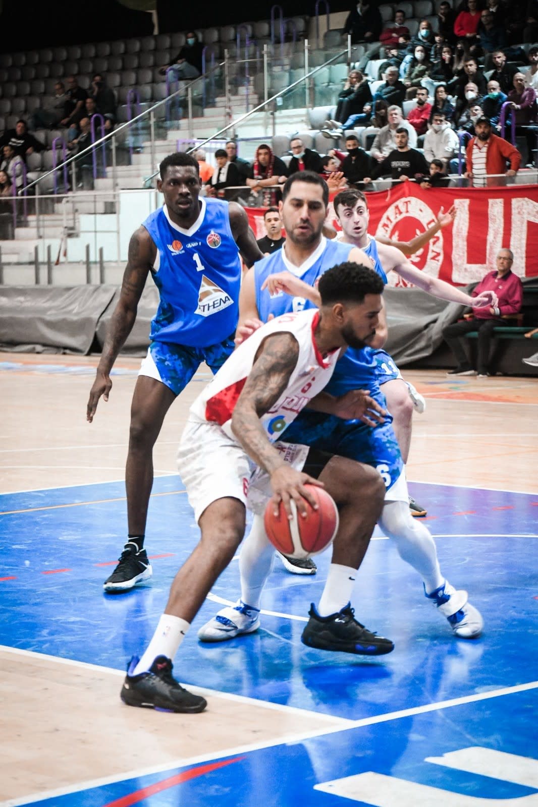 דיוויד מוסינדי כדורסלן הפועל רמת גן גבעתיים