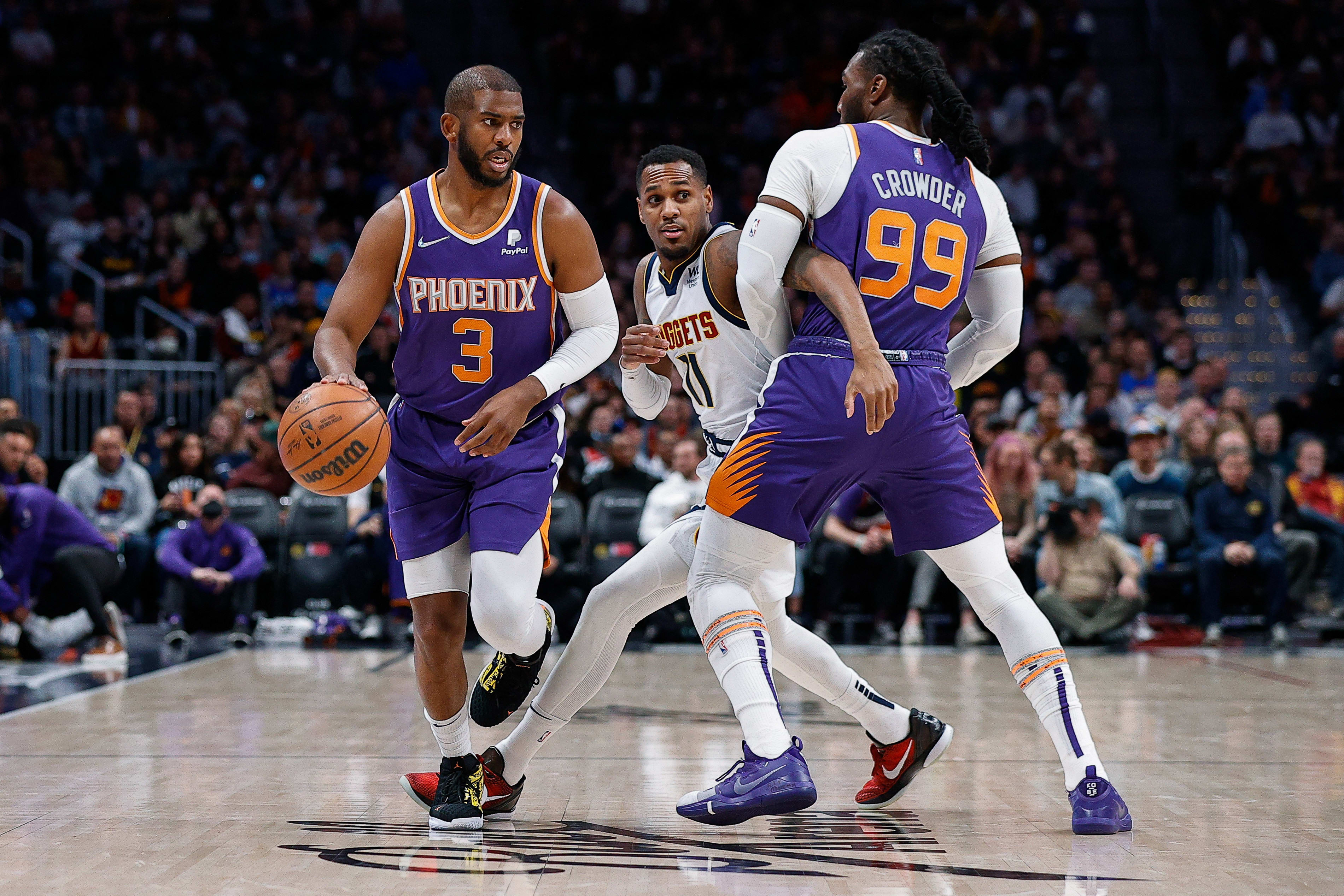 כריס פול, פיניקס סאנס, מול מונטיי מוריס, דנבר נאגטס