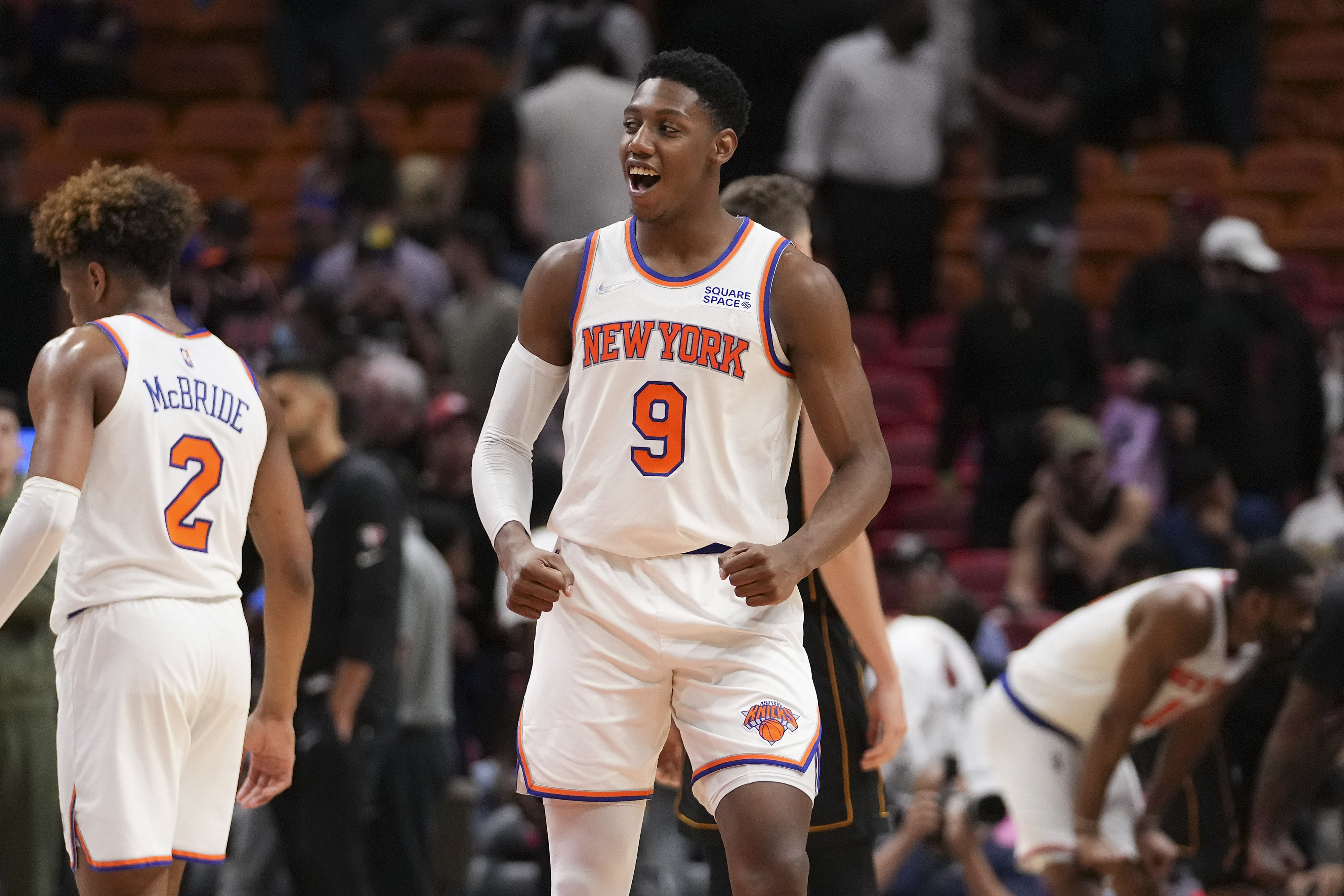 New York Knicks player R.J. Barrett