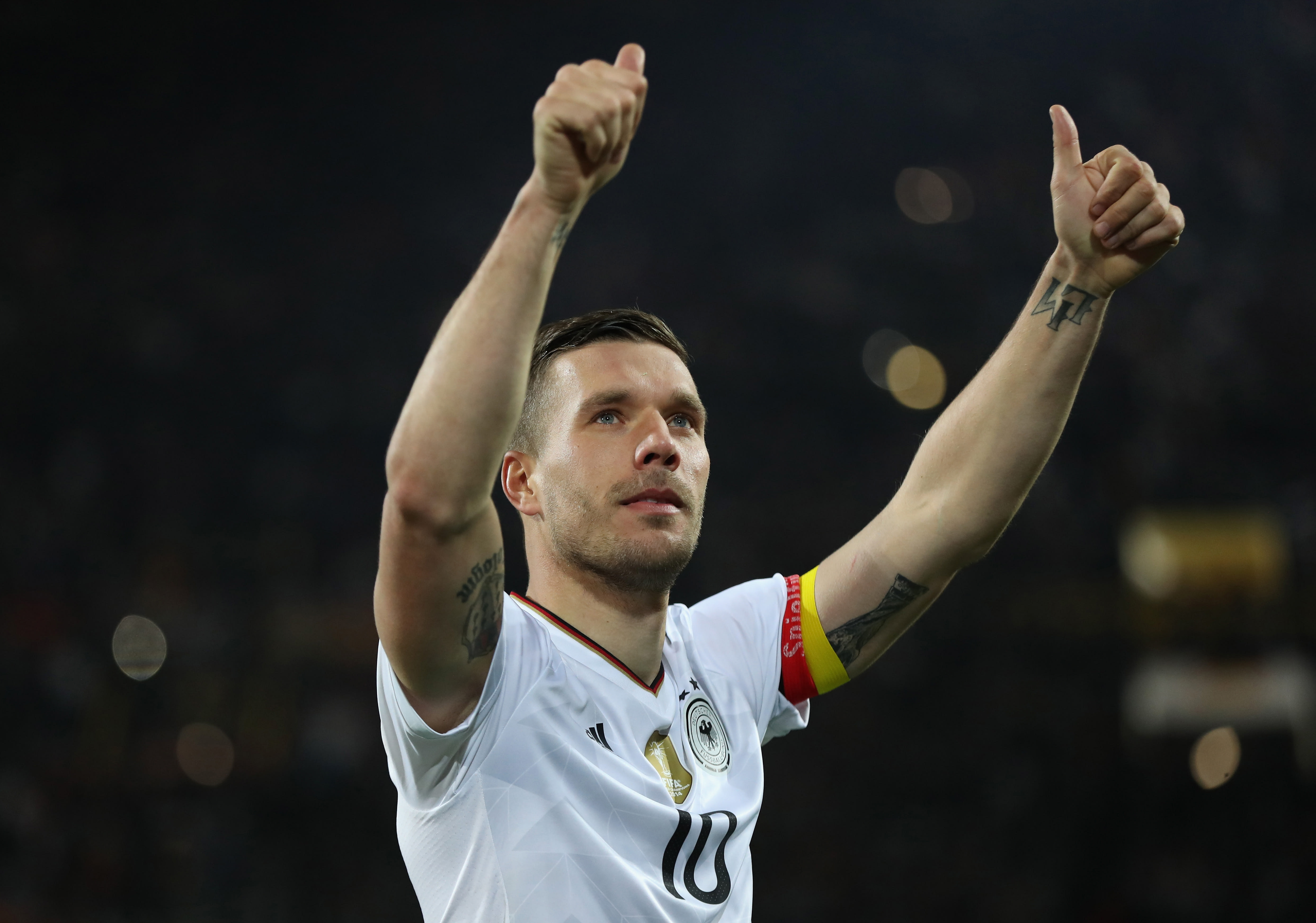 שחקן נבחרת גרמניה, לוקאס פודולסקי