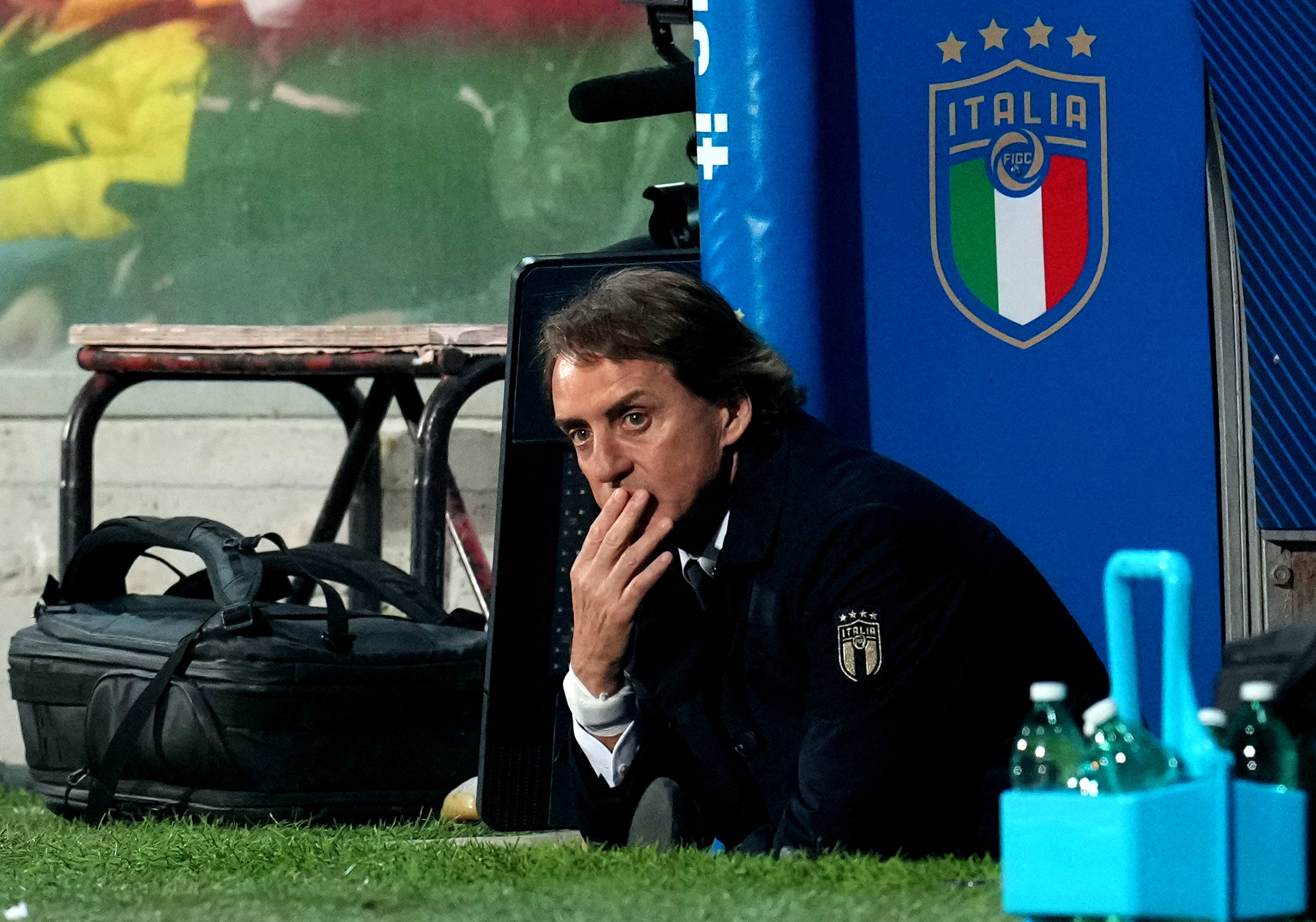 מאמן נבחרת איטליה רוברטו מאנצ'יני