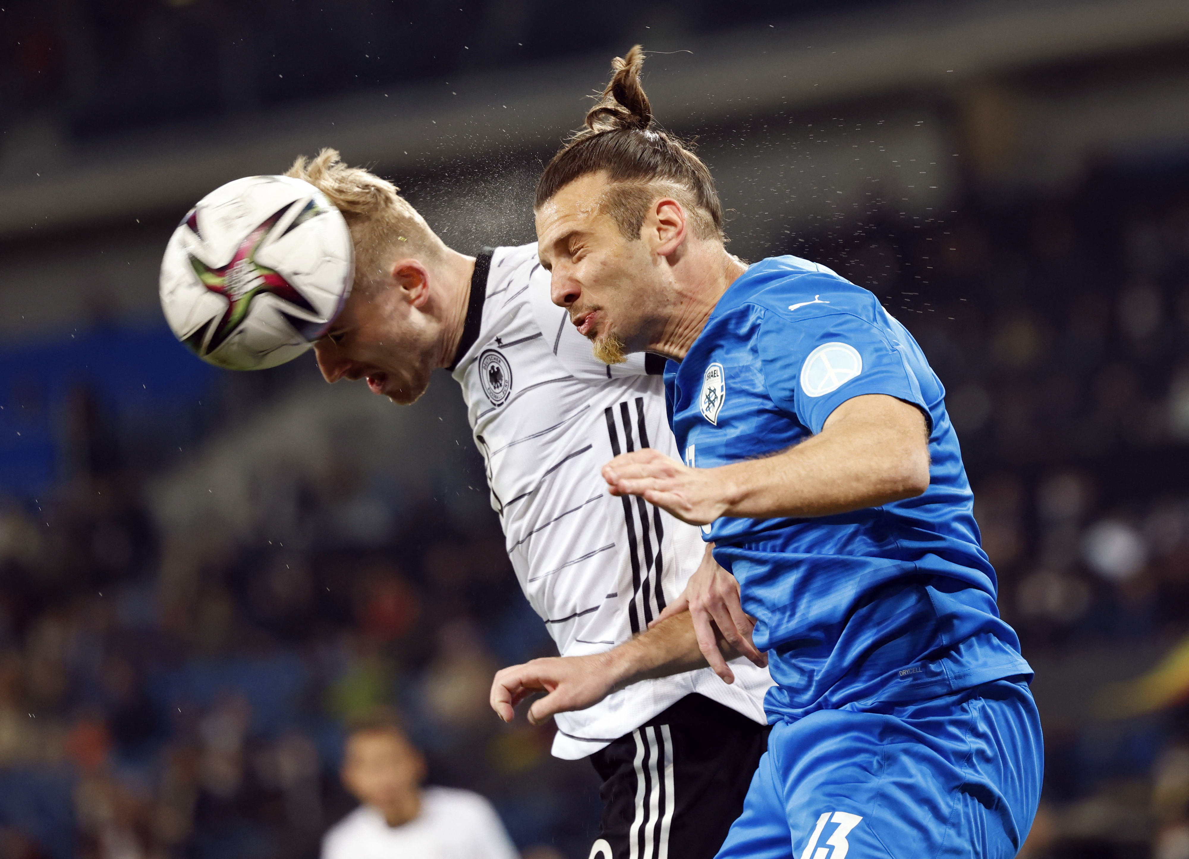 שון גולדברג נבחרת ישראל מול טימו ורנר נבחרת גרמניה