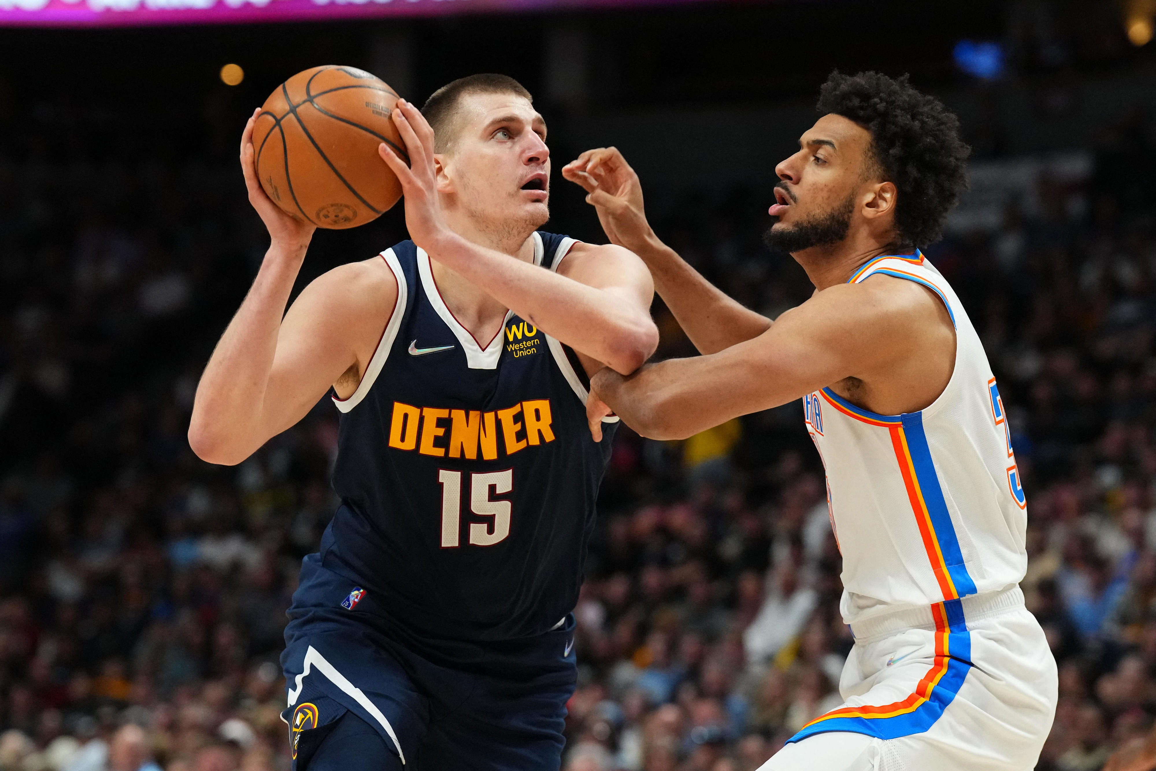 ניקולה יוקיץ', דנבר נאגטס מול אוקלהומה סיטי