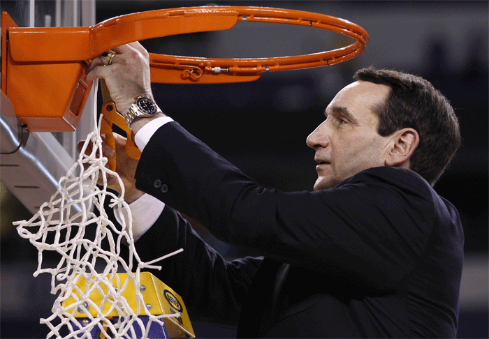 מאמן מכללת דיוק מייק ששבסקי