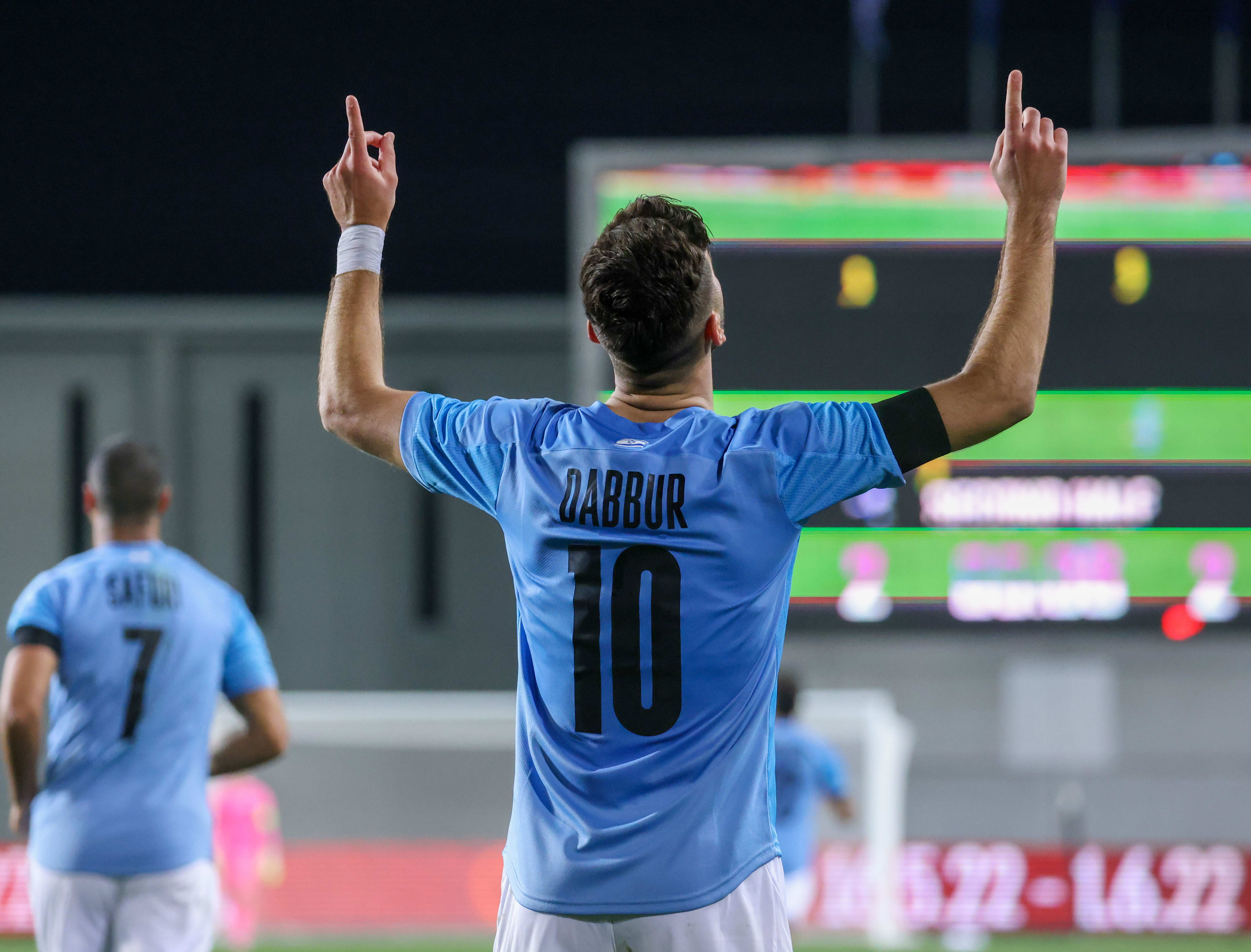 מונס דאבור חלוץ נבחרת ישראל