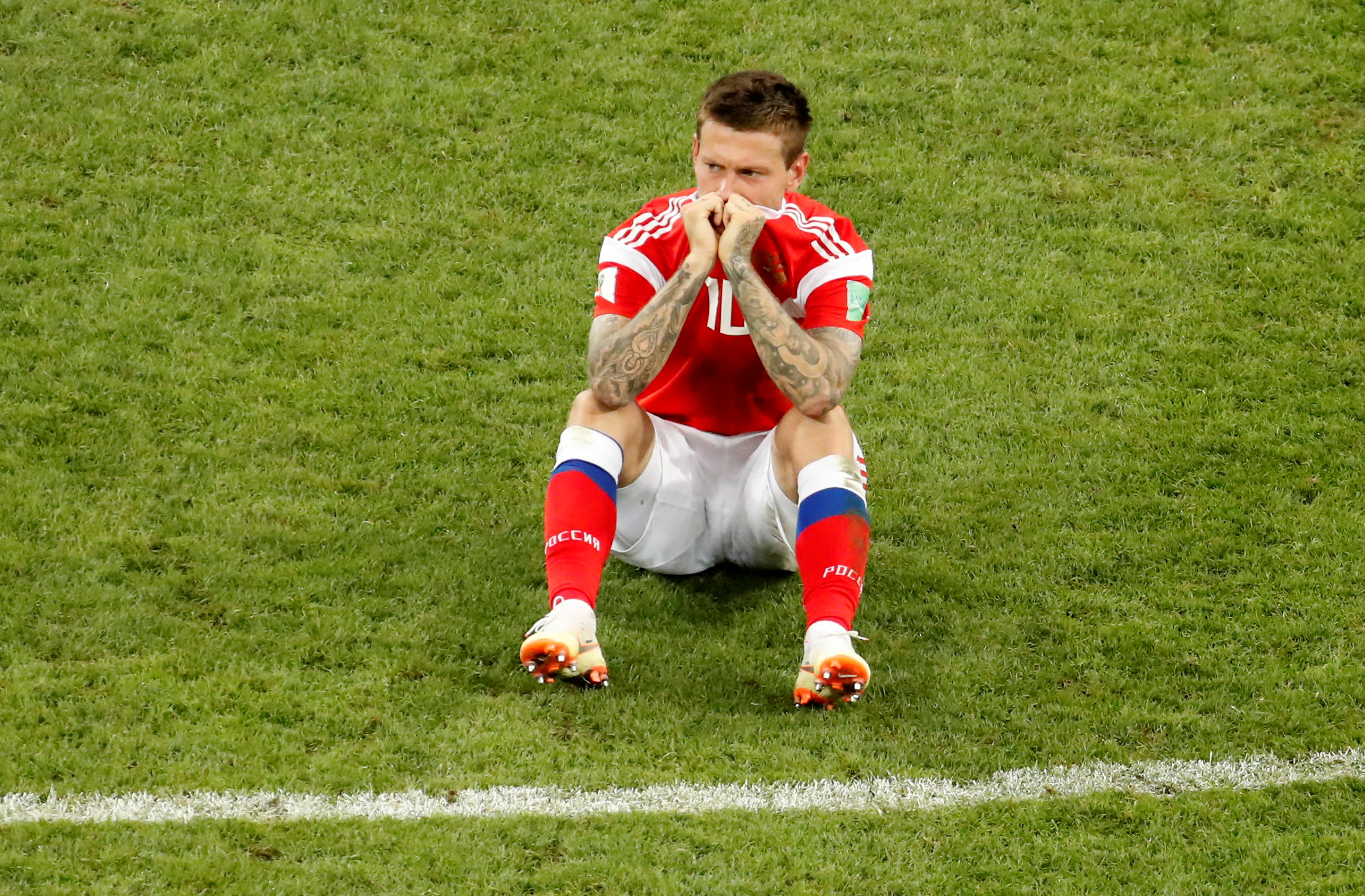 פיודור סמולוב נבחרת רוסיה