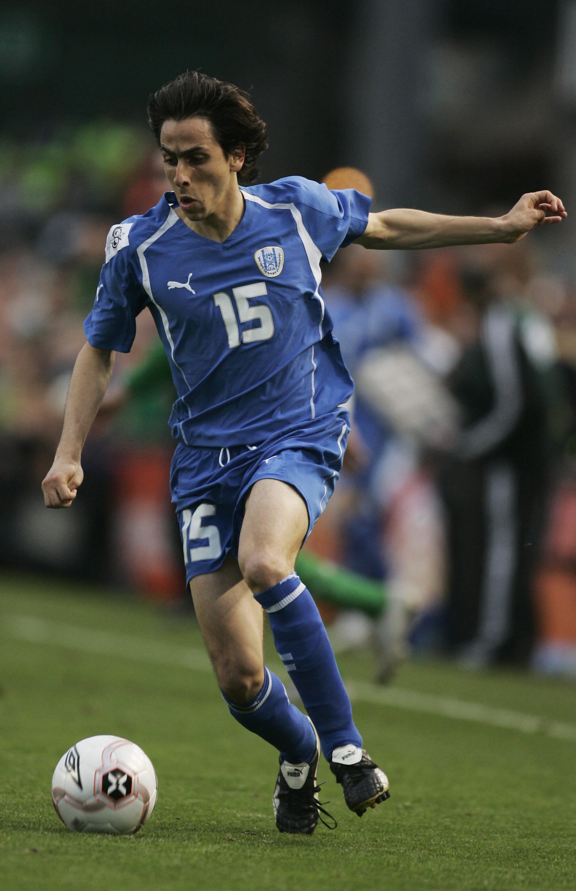 יוסי בניון במדי נבחרת ישראל