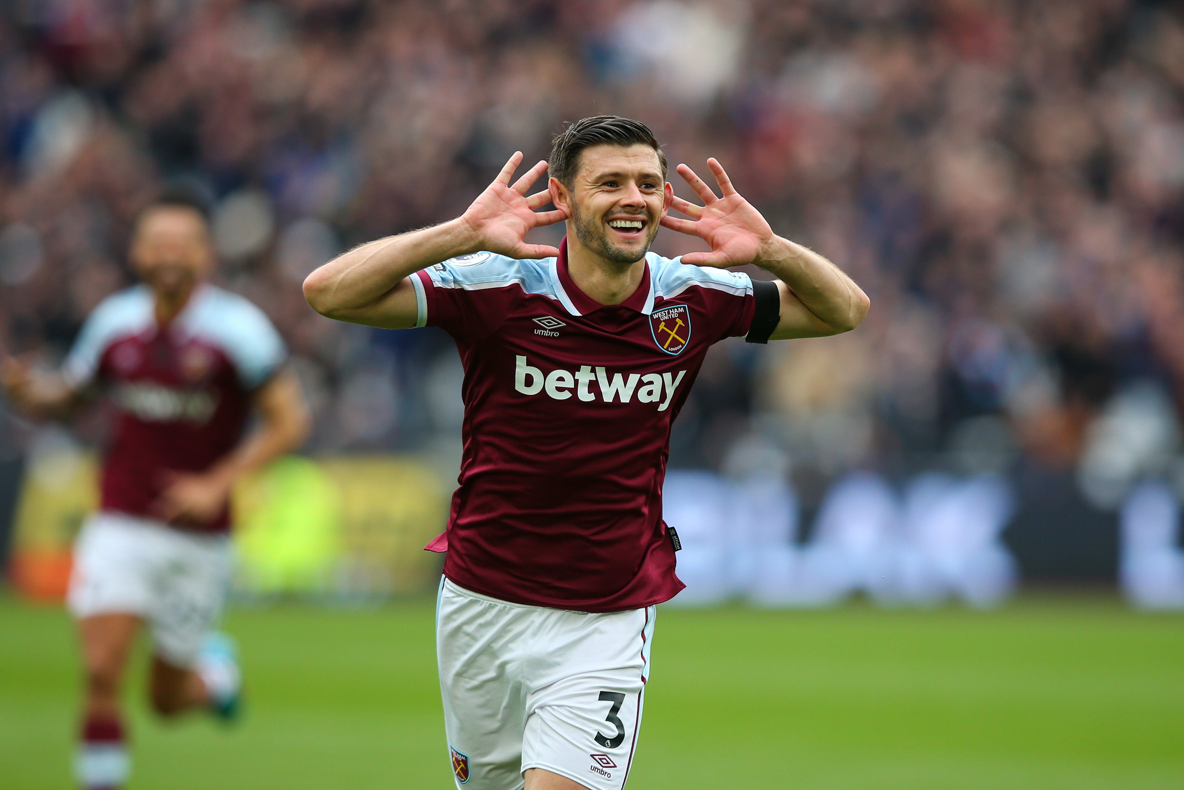 ארון קרסוול, שחקן ווסטהאם חוגג