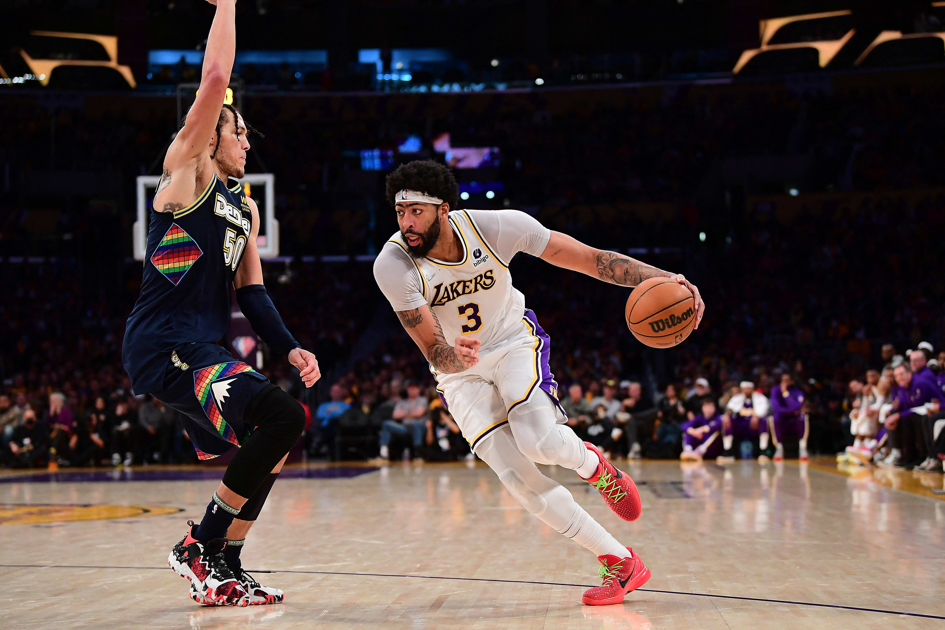 אנתוני דייויס, שחקן לוס אנג'לס לייקרס