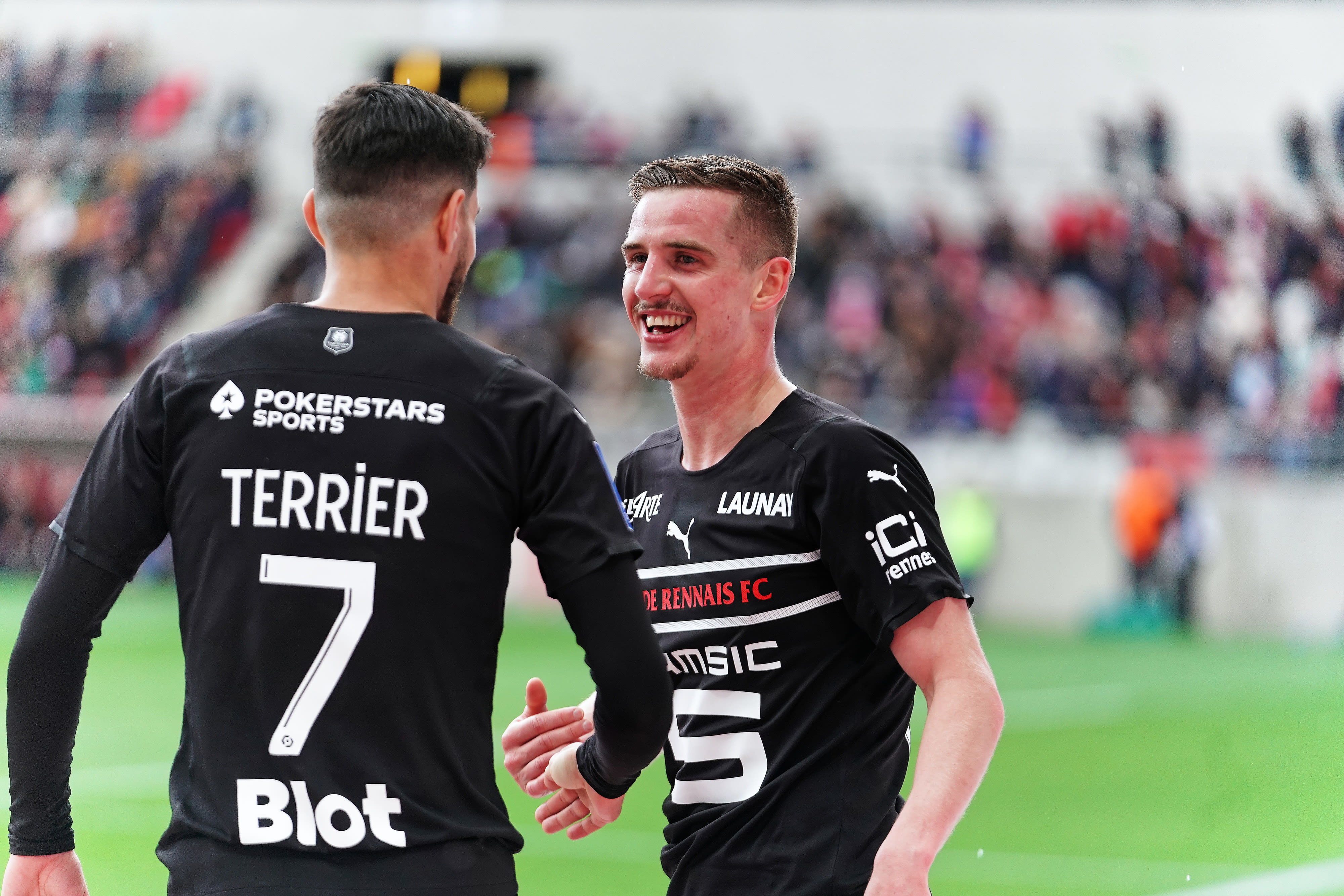 בנז'מן בוריז'ו עם מרטן טרייה שחקני ראן