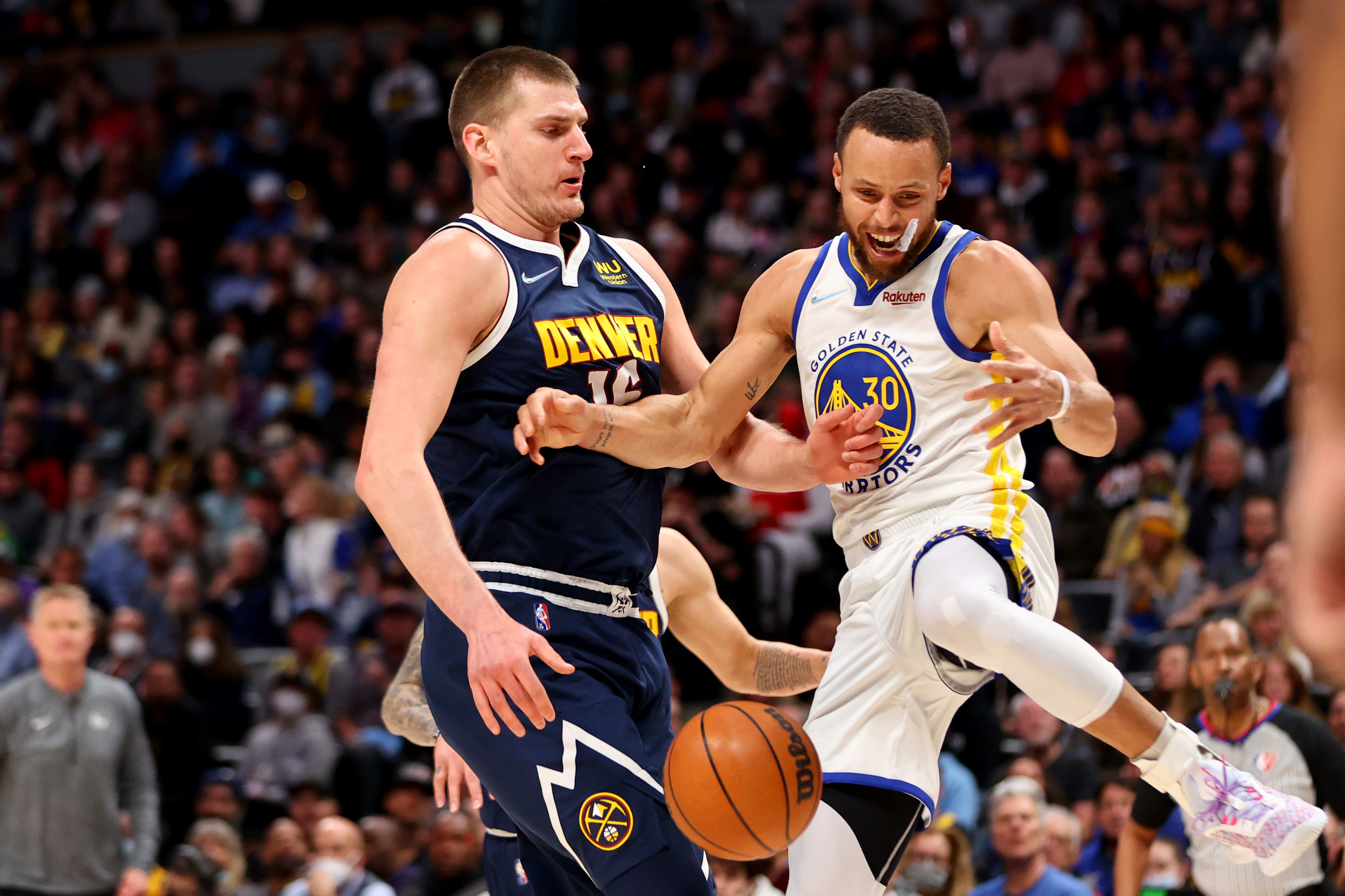 סטפן קרי, גולדן סטייט ווריירס, מול ניקולה יוקיץ', דנבר נאגטס