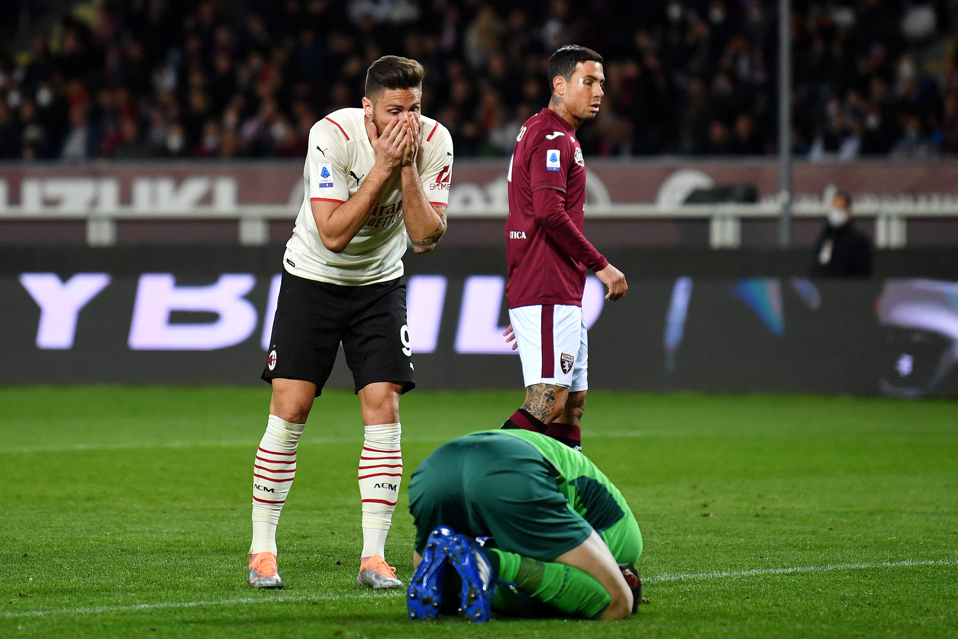 אוליביה ז'ירו, שחקן מילאן