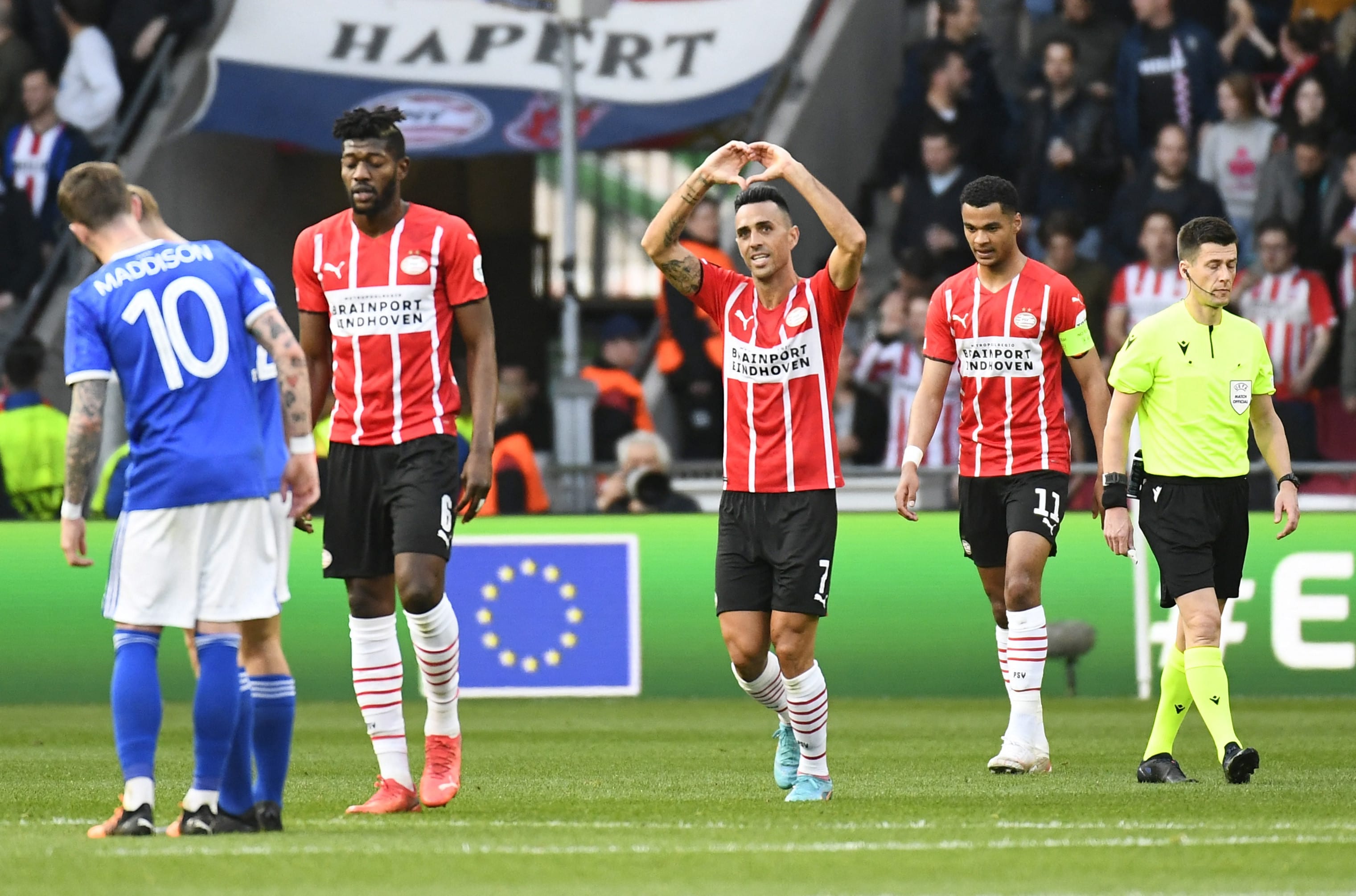 ערן זהבי, שחקן פ.ס.וו איינדהובן חוגג