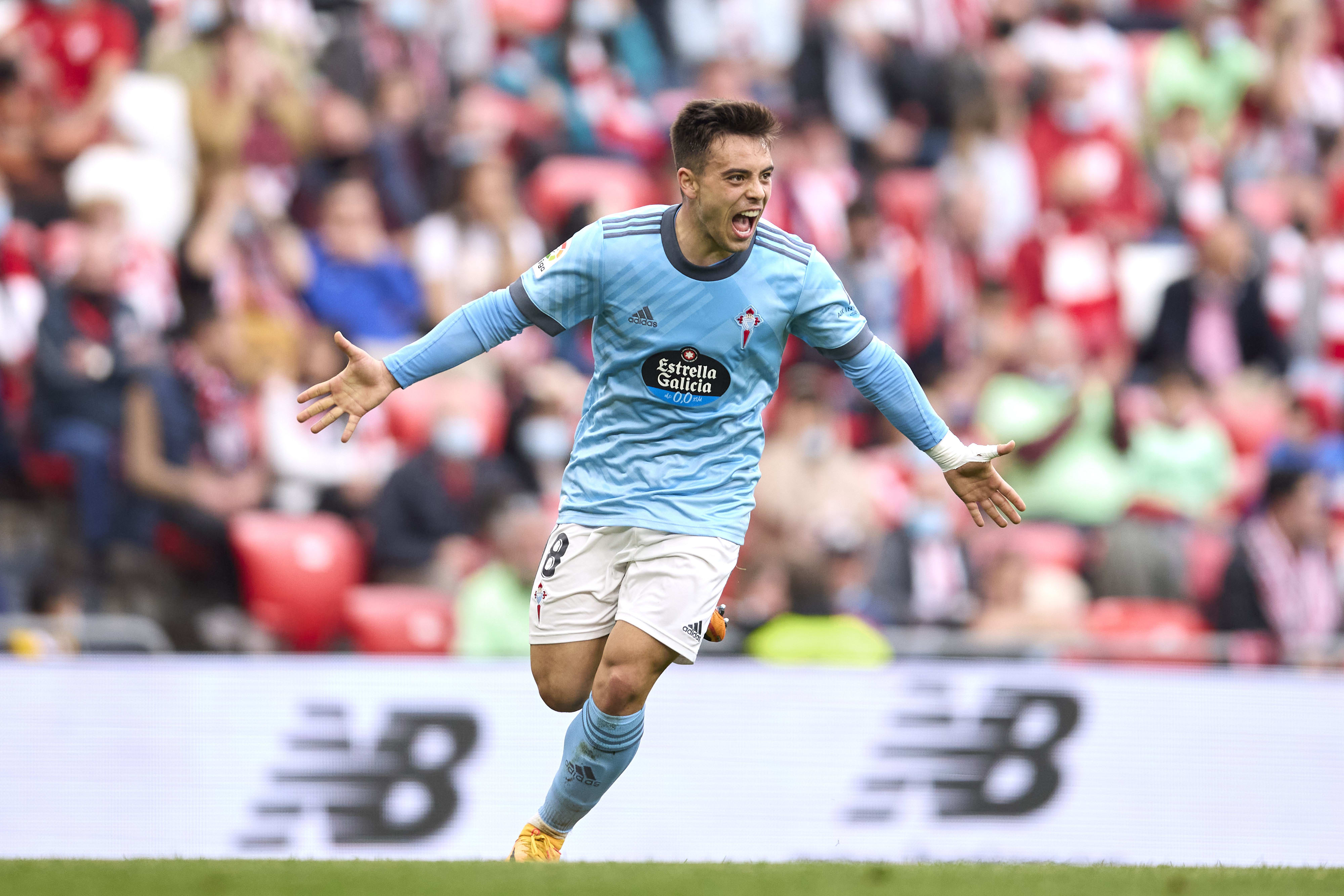 פראן בלטראן שחקן סלטה ויגו חוגג שער