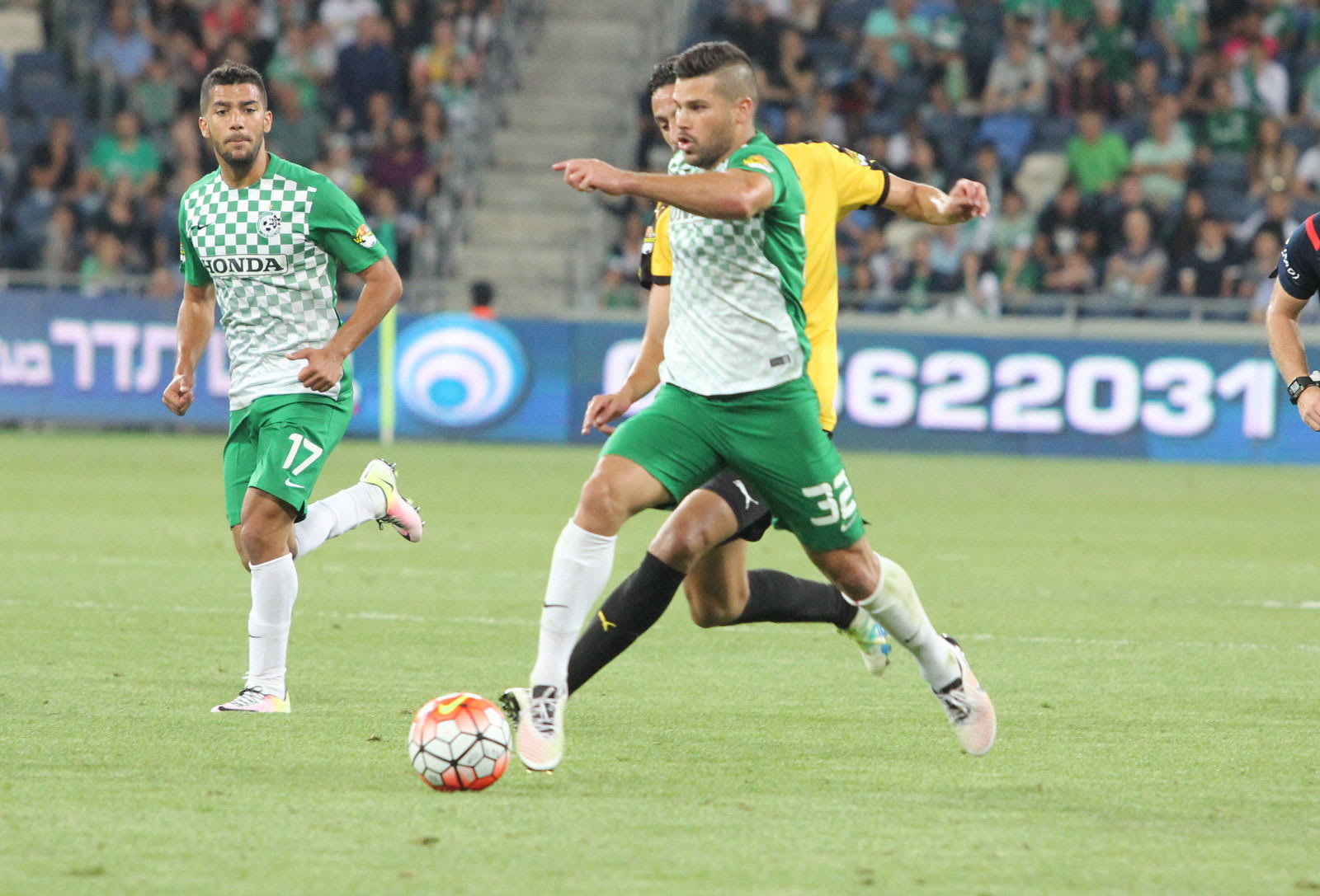 קובי מויאל, שובל גוזלן שחקני מכבי חיפה