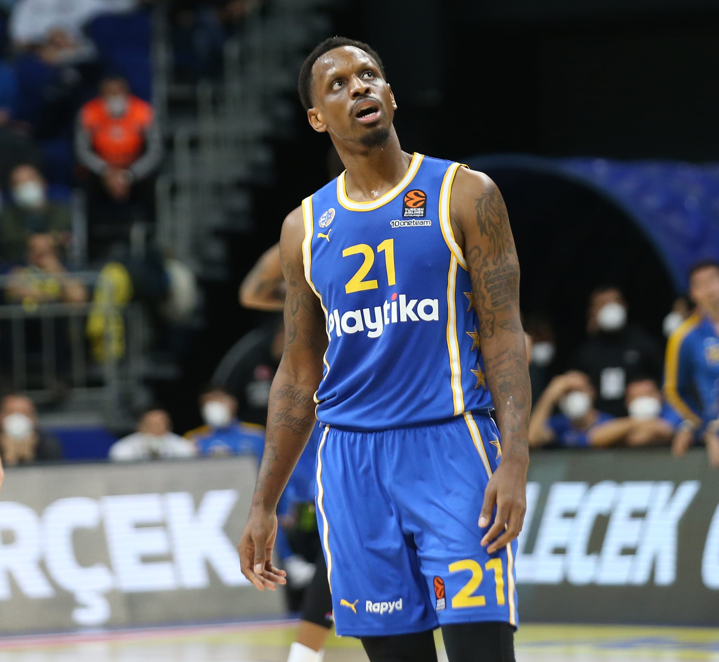 ג'יימס נאנלי, שחקן מכבי תל אביב