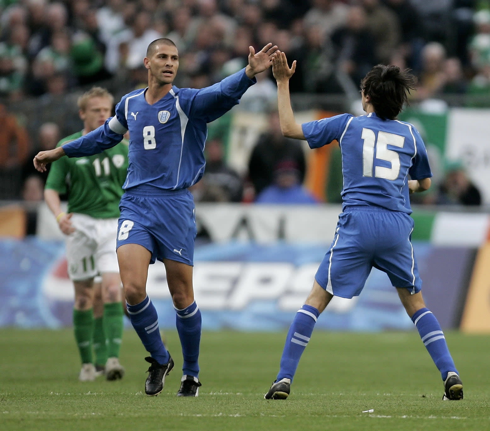 אבי נמני במדי נבחרת ישראל