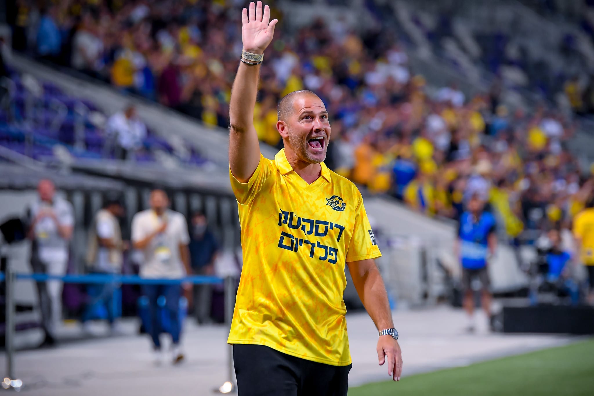 אבי נמני מכבי תל אביב בטקס