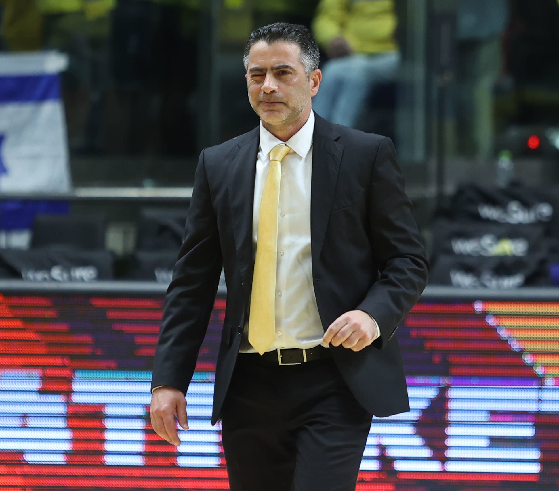 מאמן מכבי תל אביב אבי אבן