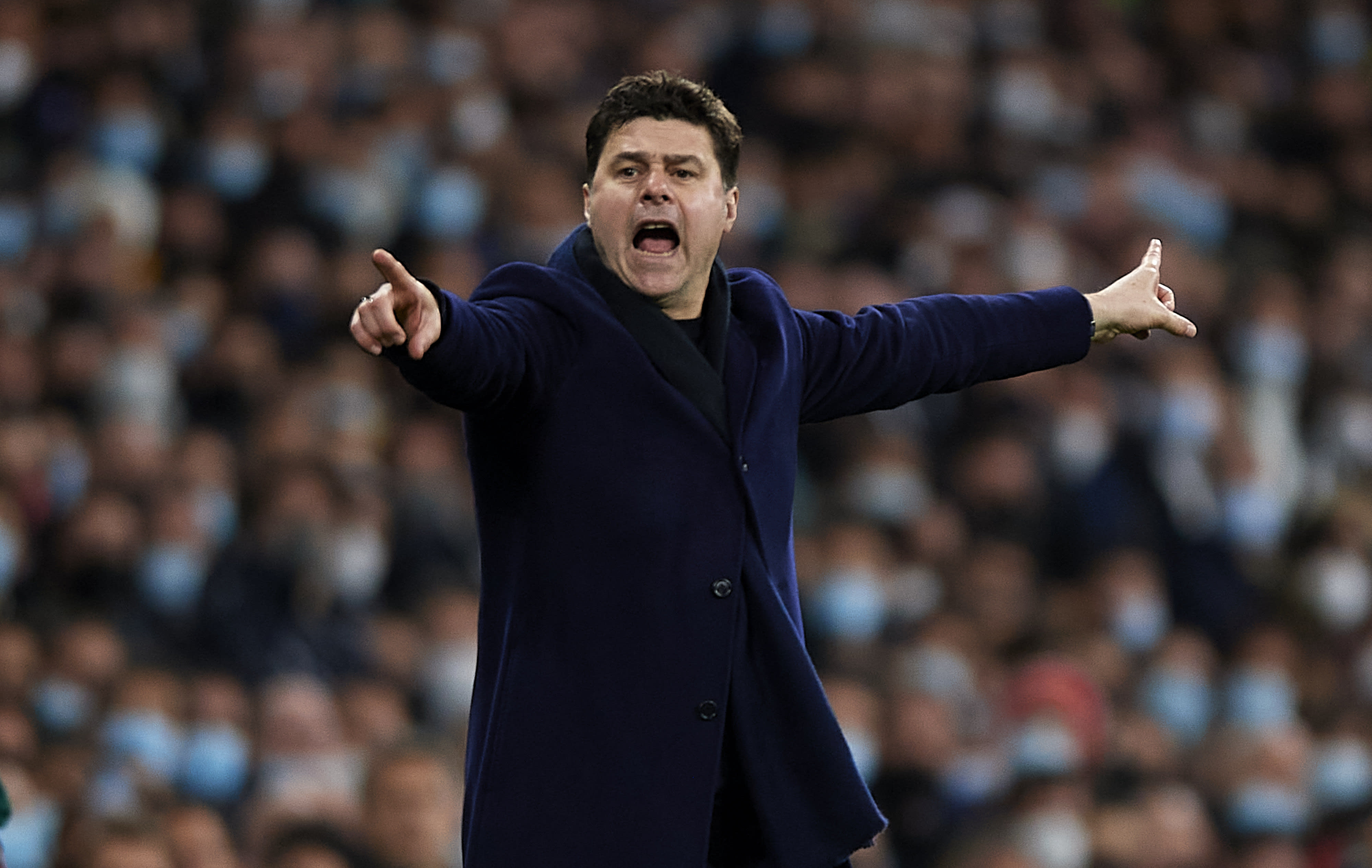 Paris Saint-Germain coach Mauricio Pochettino