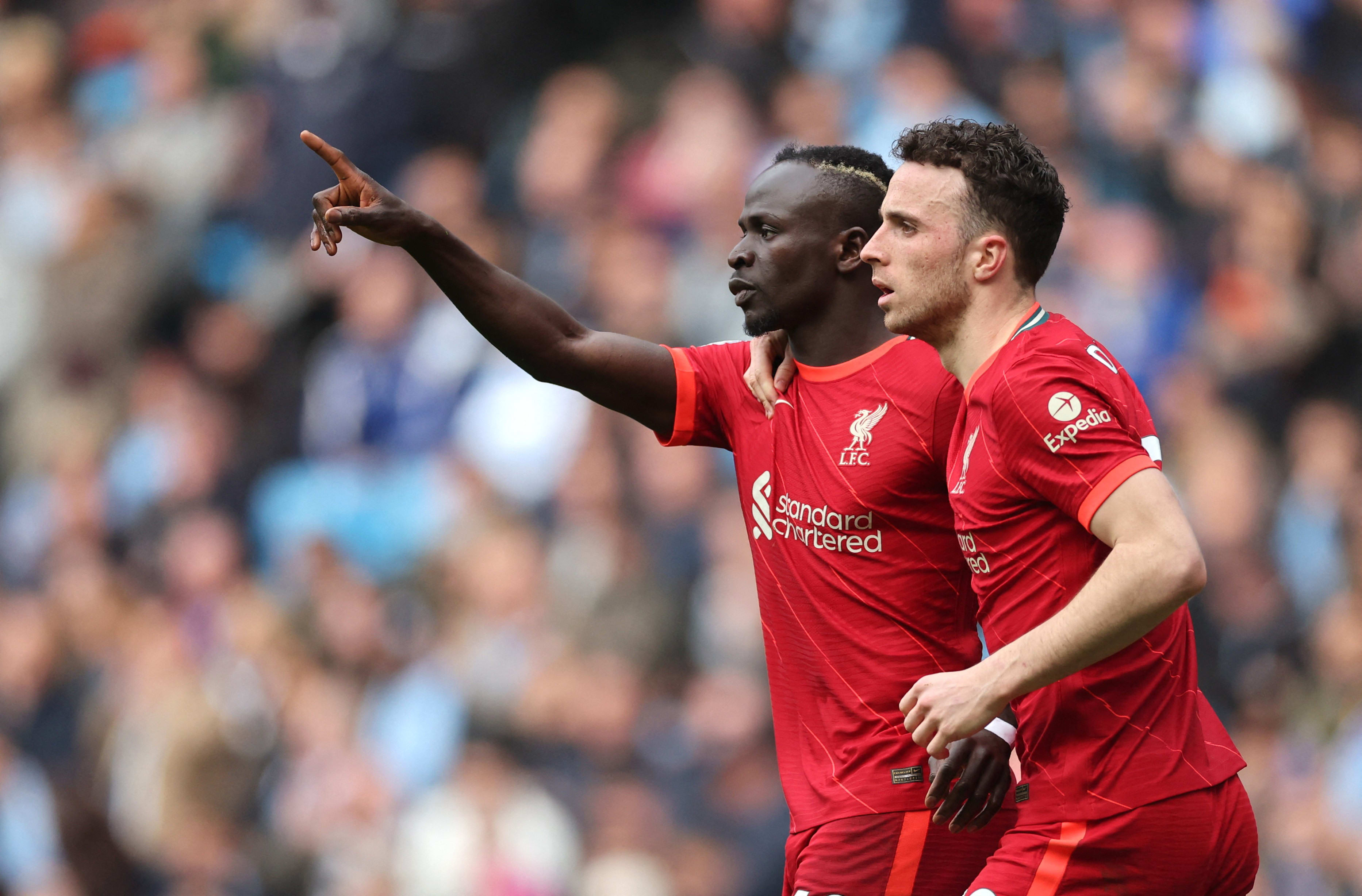 שחקני ליברפול סאדיו מאנה, דיוגו ז'וטה