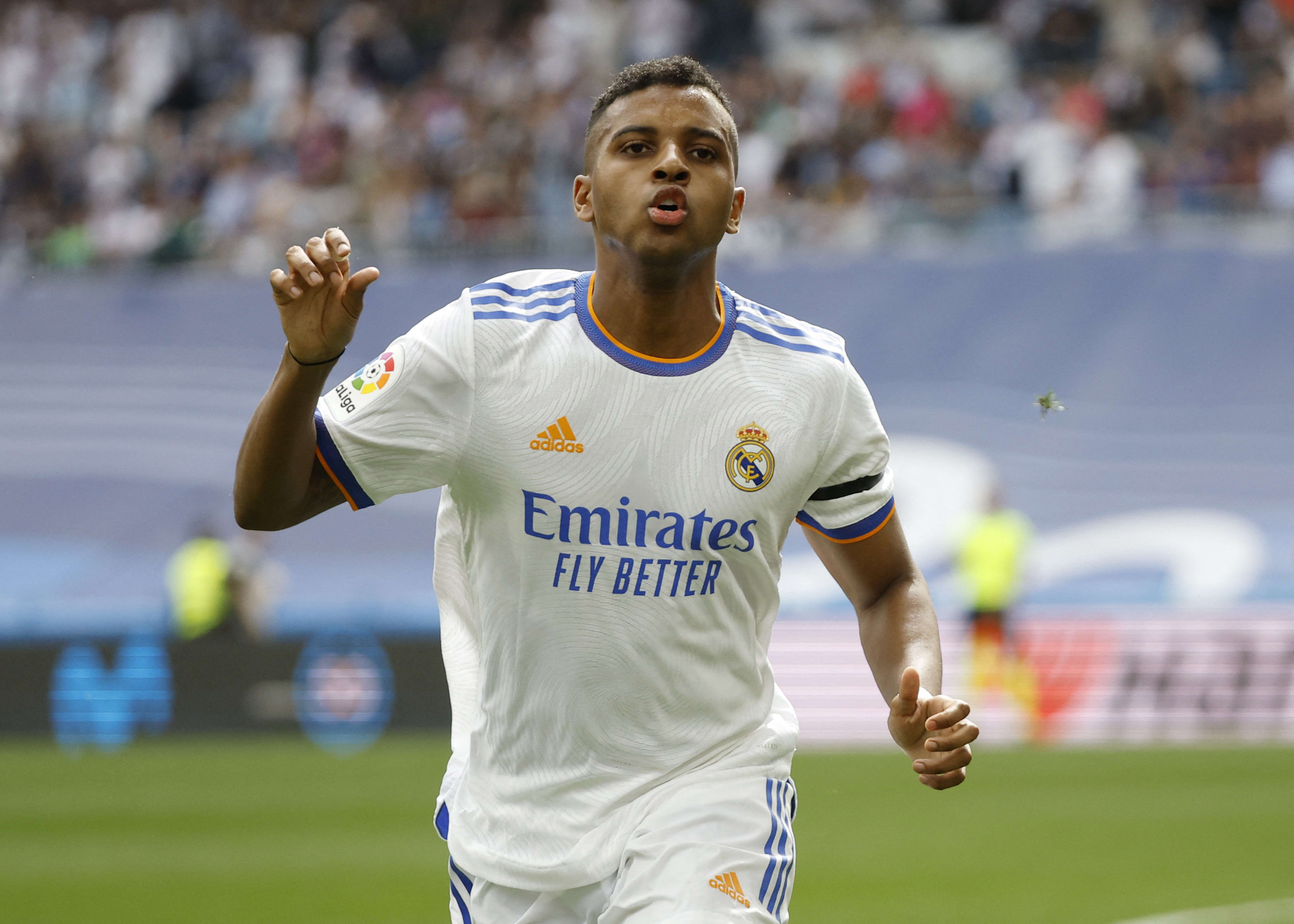 רודריגו, שחקן ריאל מדריד חוגג