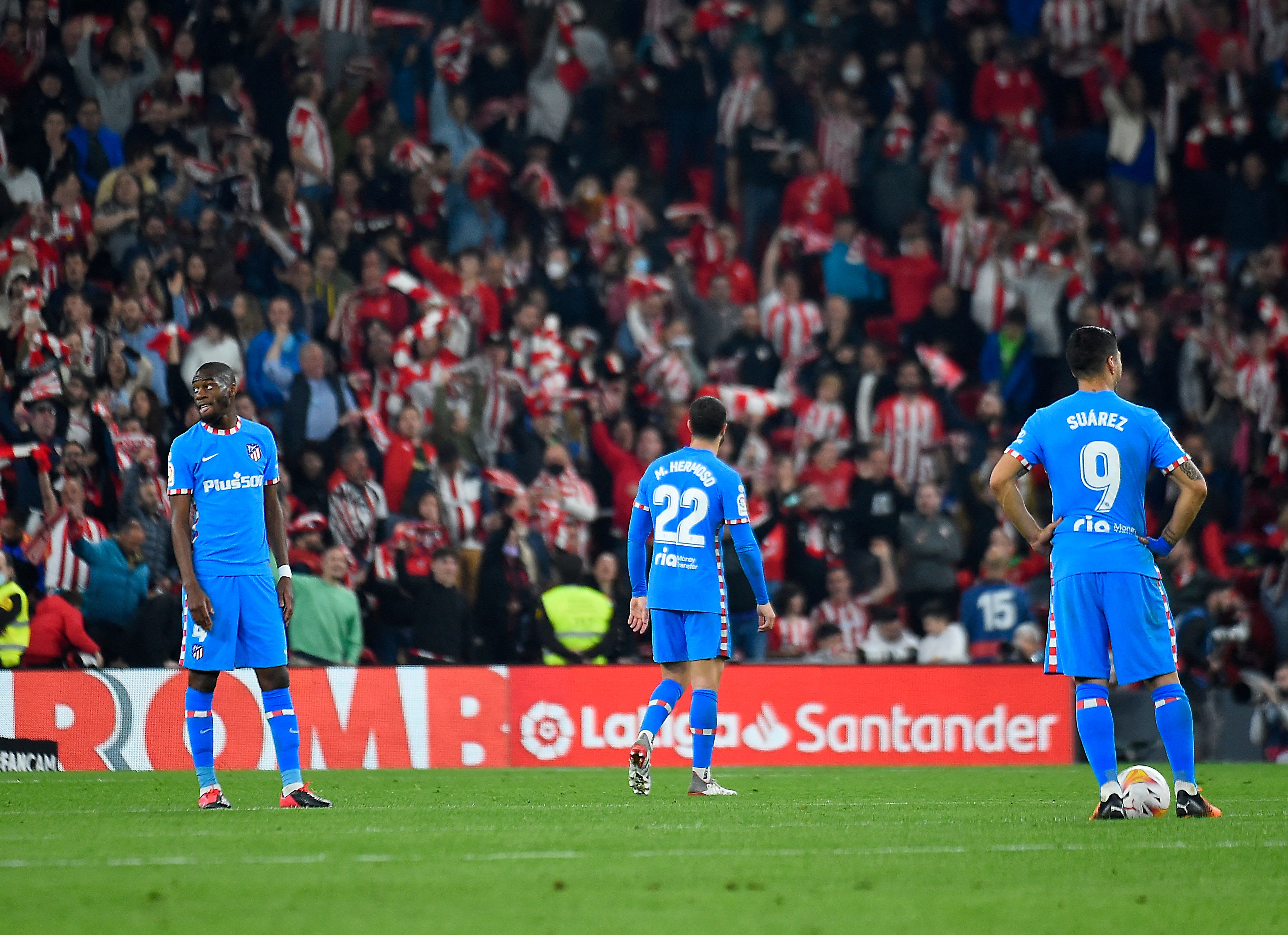 שחקני אתלטיקו מדריד מאוכזבים