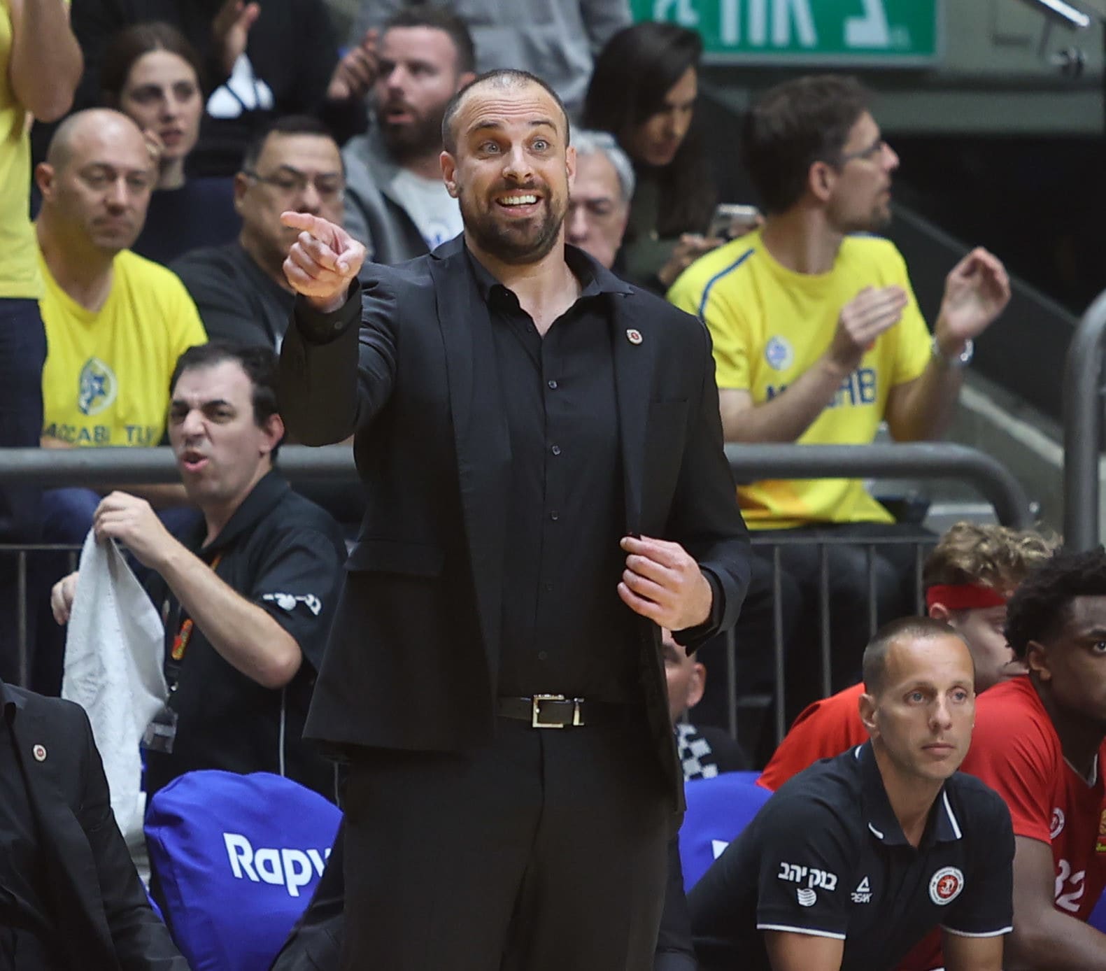 Hapoel Jerusalem coach Yotam Halperin