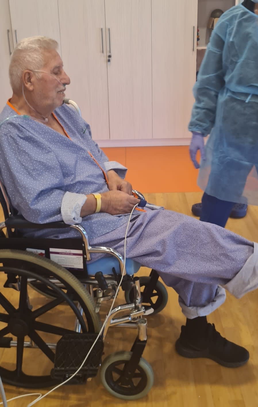 אברהם לוי בבית החולים