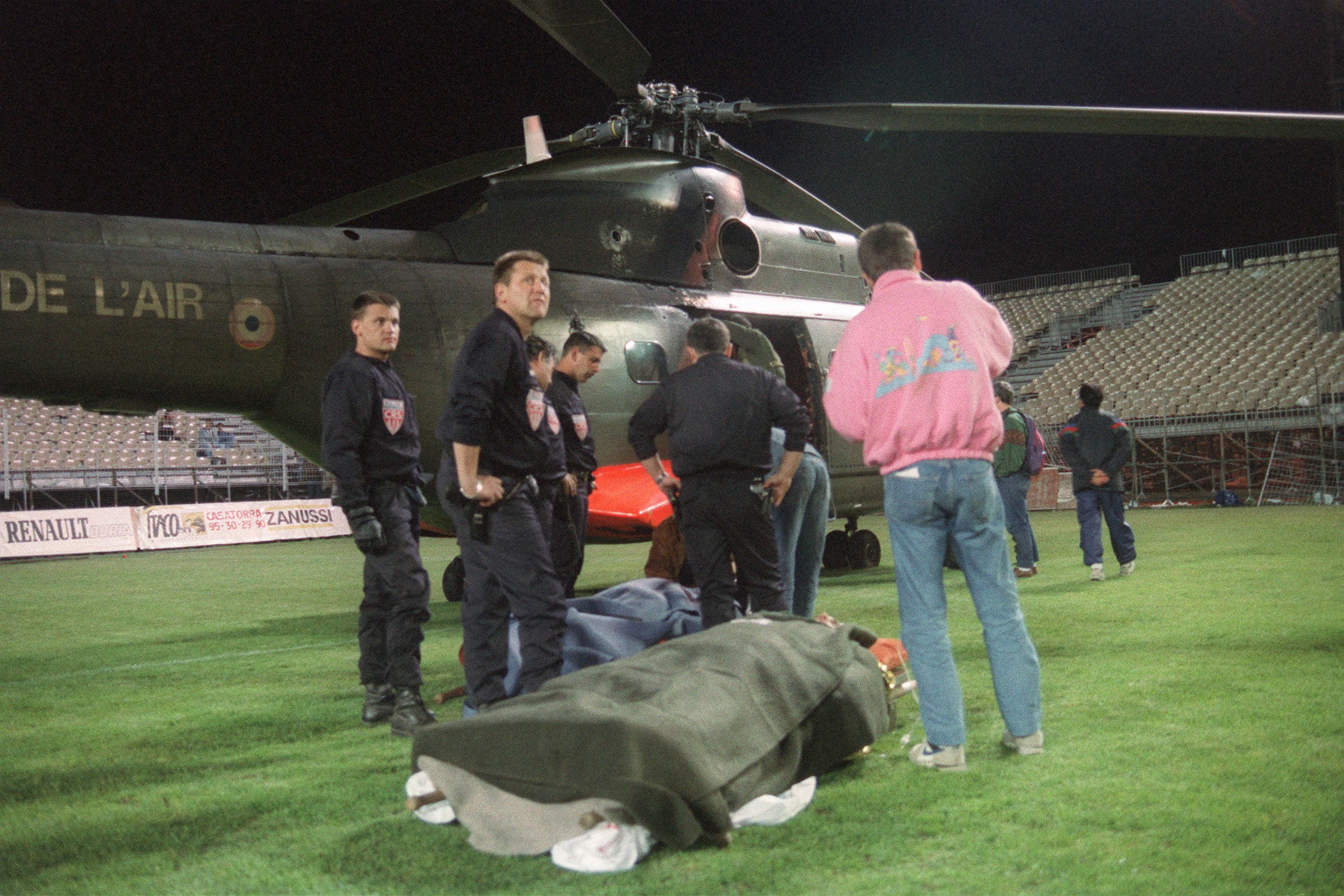 אסון פוריאני: פינוי פצועים