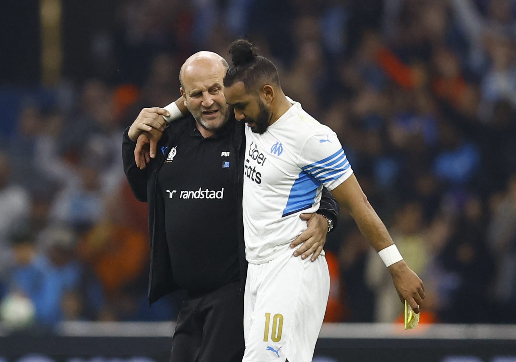 דימיטרי פאייה שחקן מארסיי פצוע