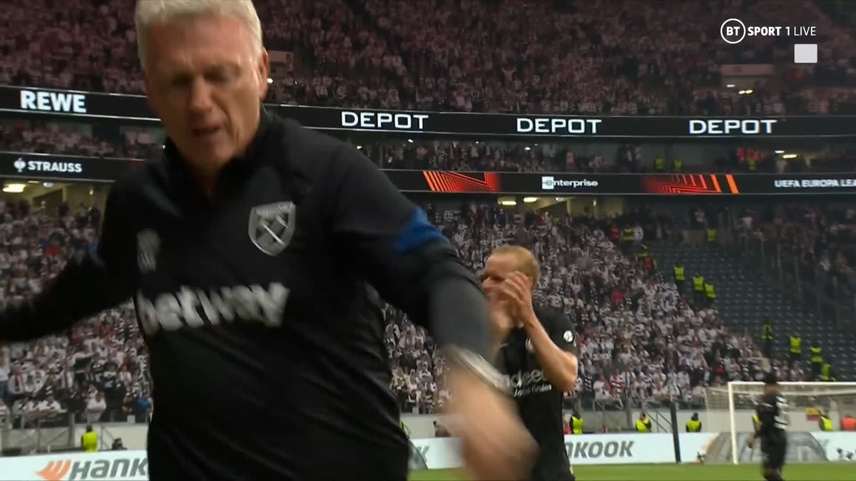 מאמן ווסטהאם דייויד מויס מתרגז על מביא כדורים