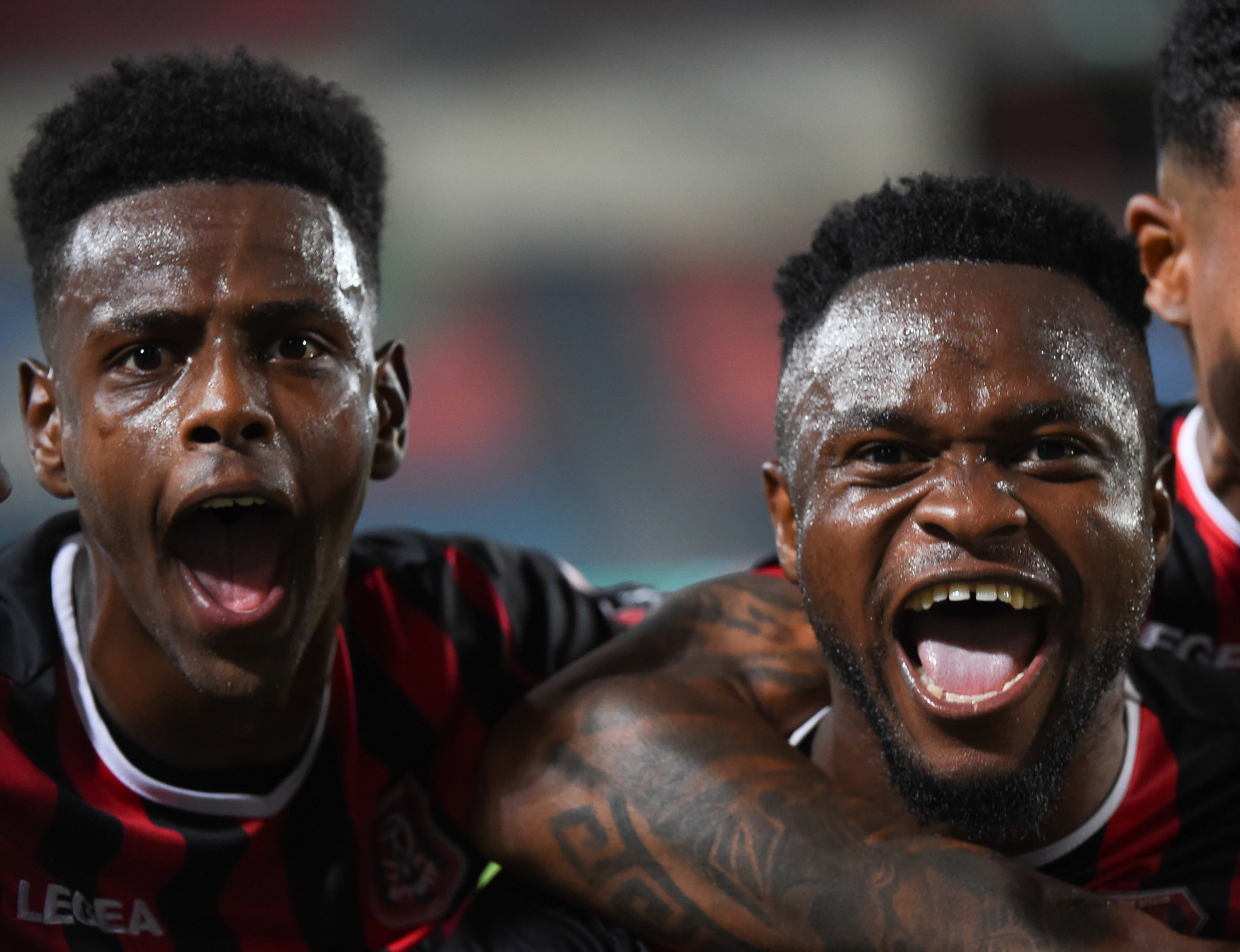 וויליאם אגאדה הפועל ירושלים חוגג