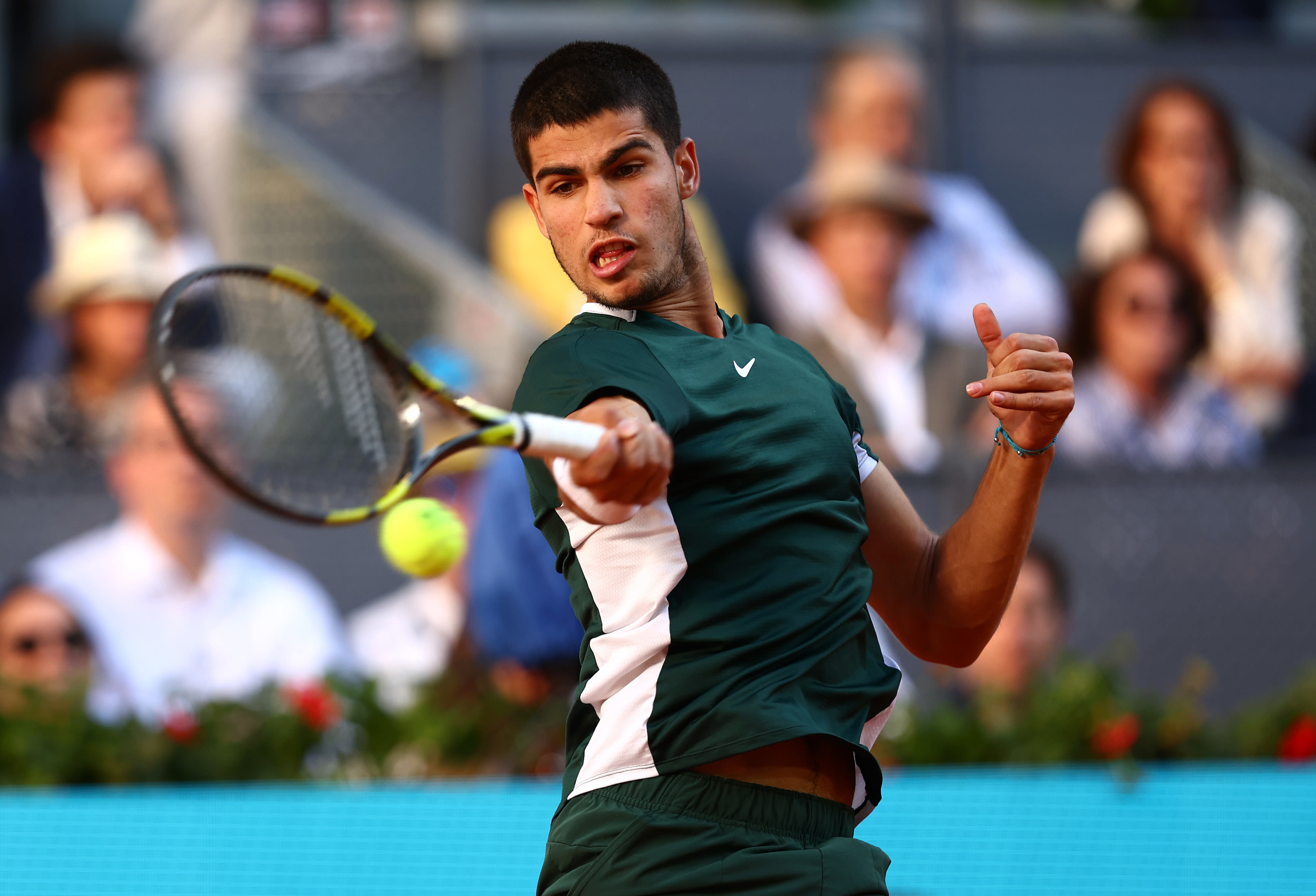 הטניסאי הספרדי קרלוס אלקראס