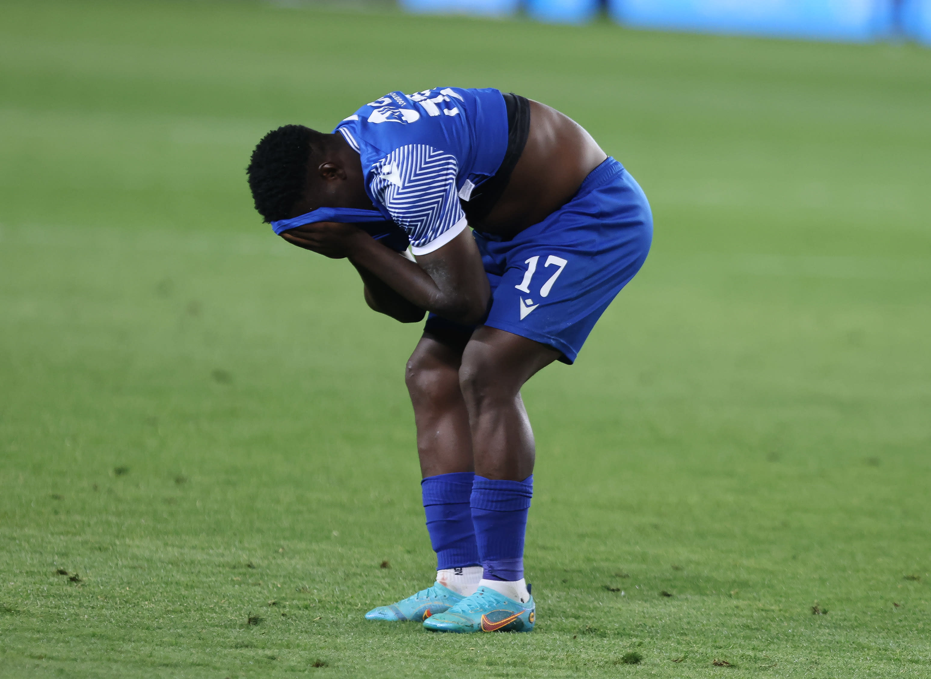 לאמק בנדה שחקן מכבי פתח תקוה מאוכזב