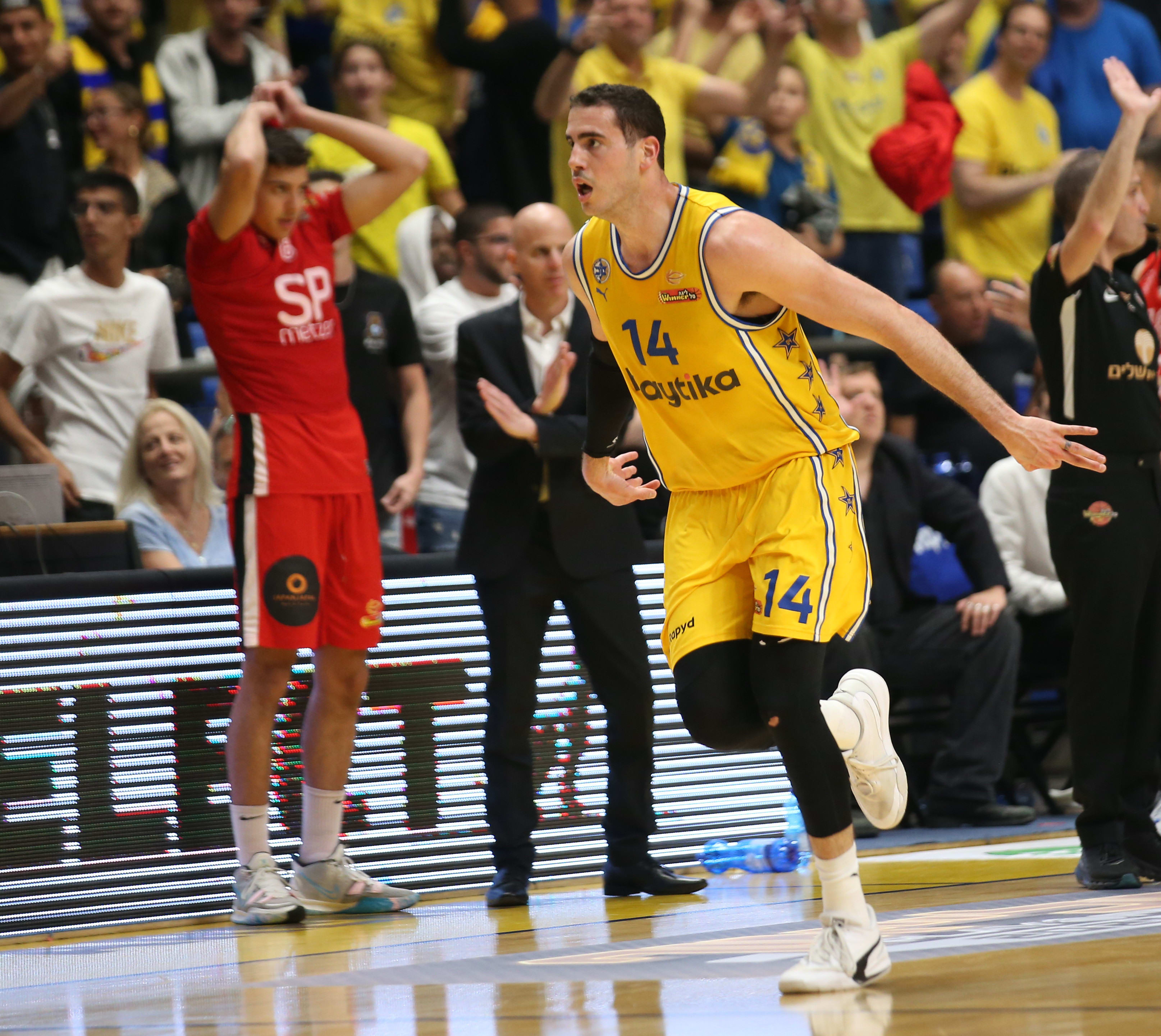 שחקן מכבי תל אביב עוז בלייזר