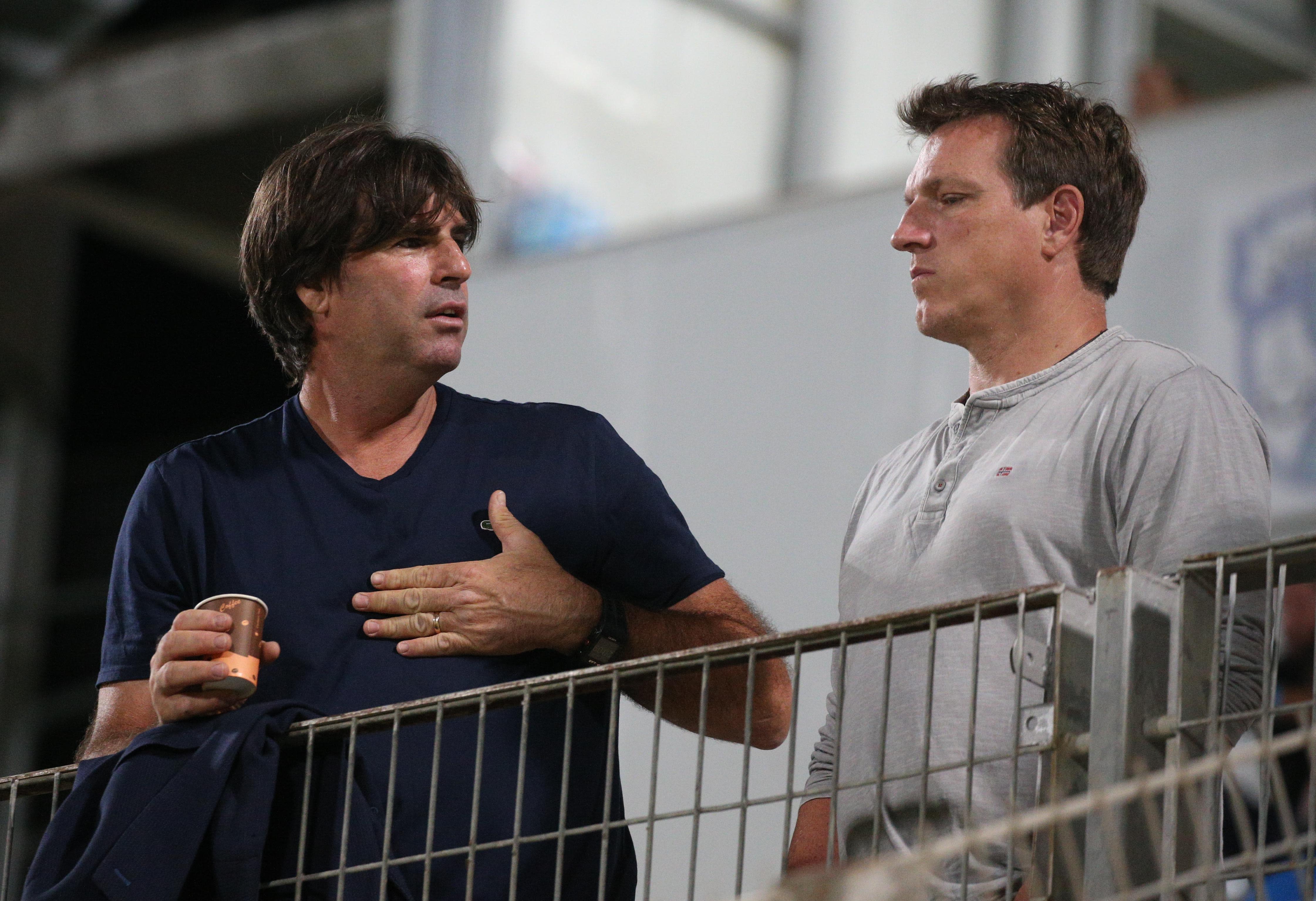 עופר פביאן, אנדי הרצוג במשחק של עירוני קרית שמונה