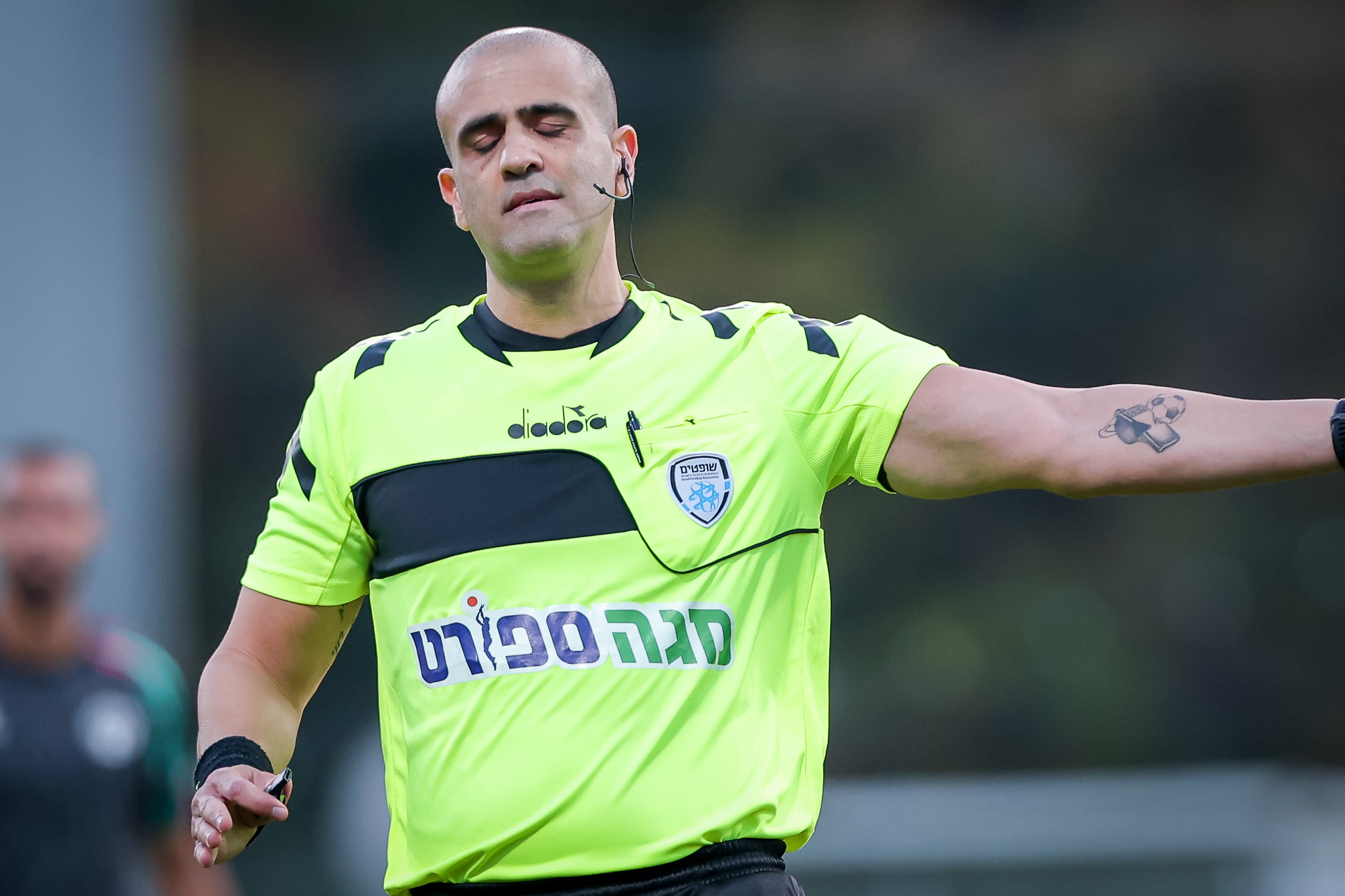 דניאל בר נתן, שופט כדורגל