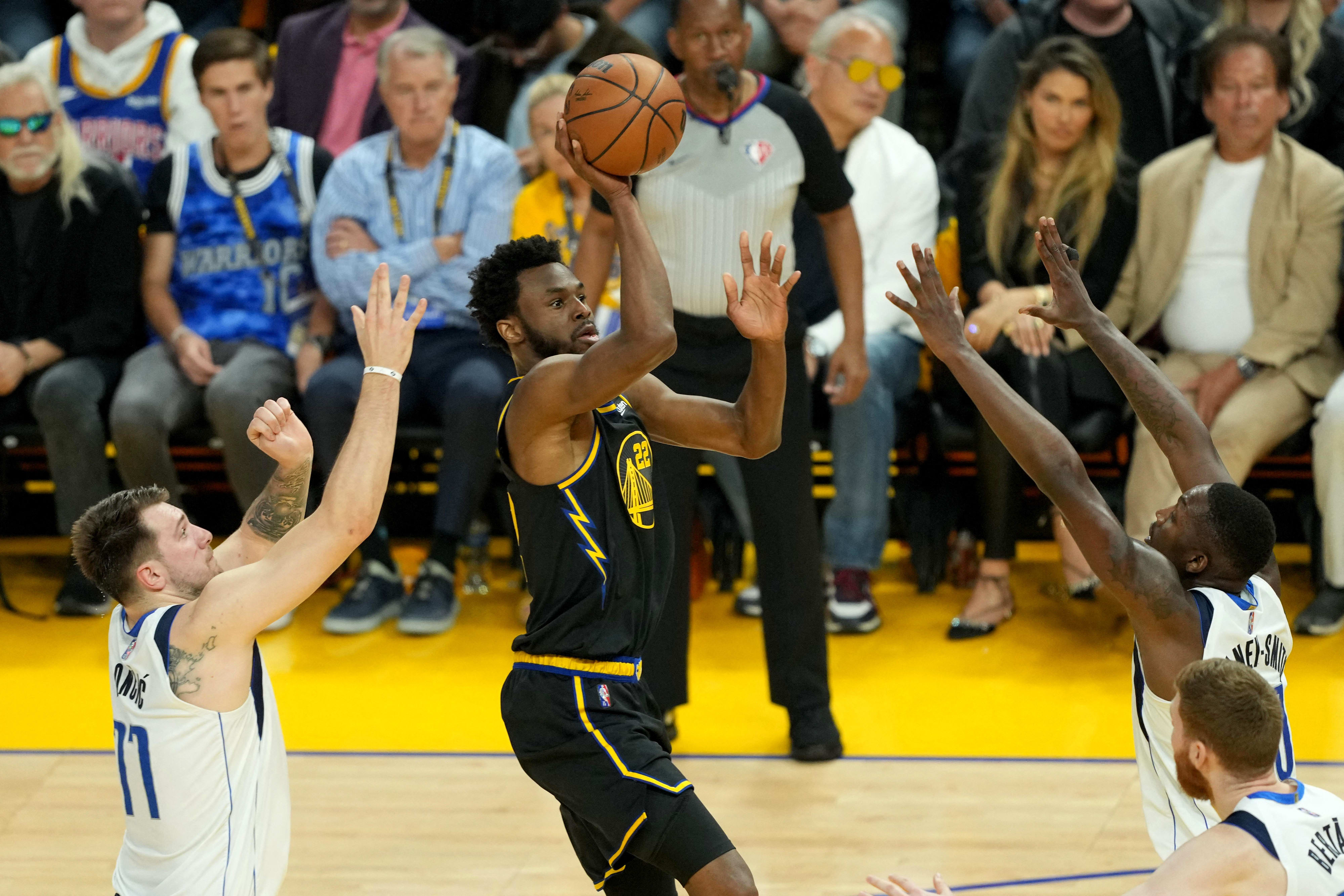 אנדרו וויגינס גולדן סטייט לוקה דונצ'יץ'