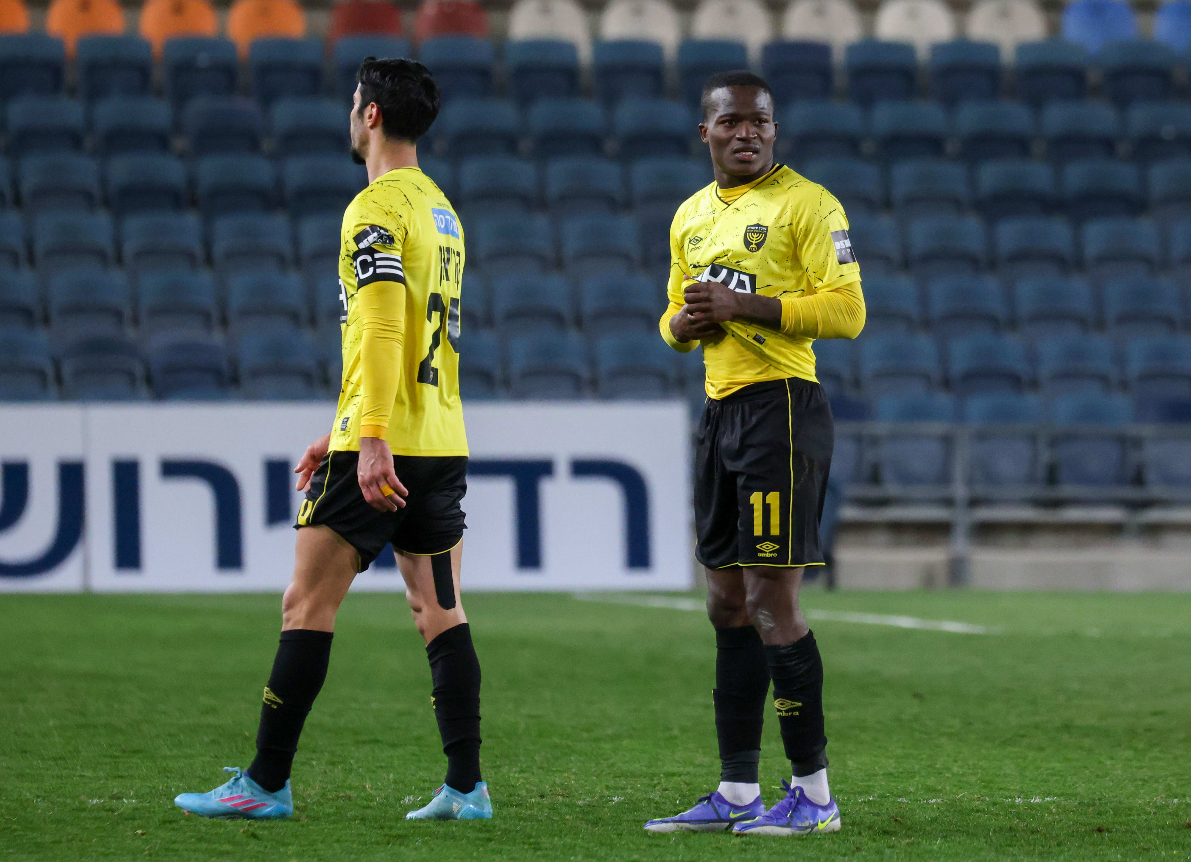 חלאופילו פלייטר, אופיר קריאף שחקני בית"ר ירושלים מאוכזבים