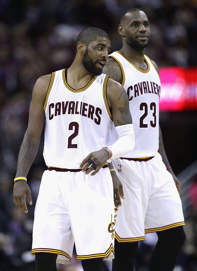 לברון ג'יימס, קיירי אירווינג, קליבלנד קאבלירס