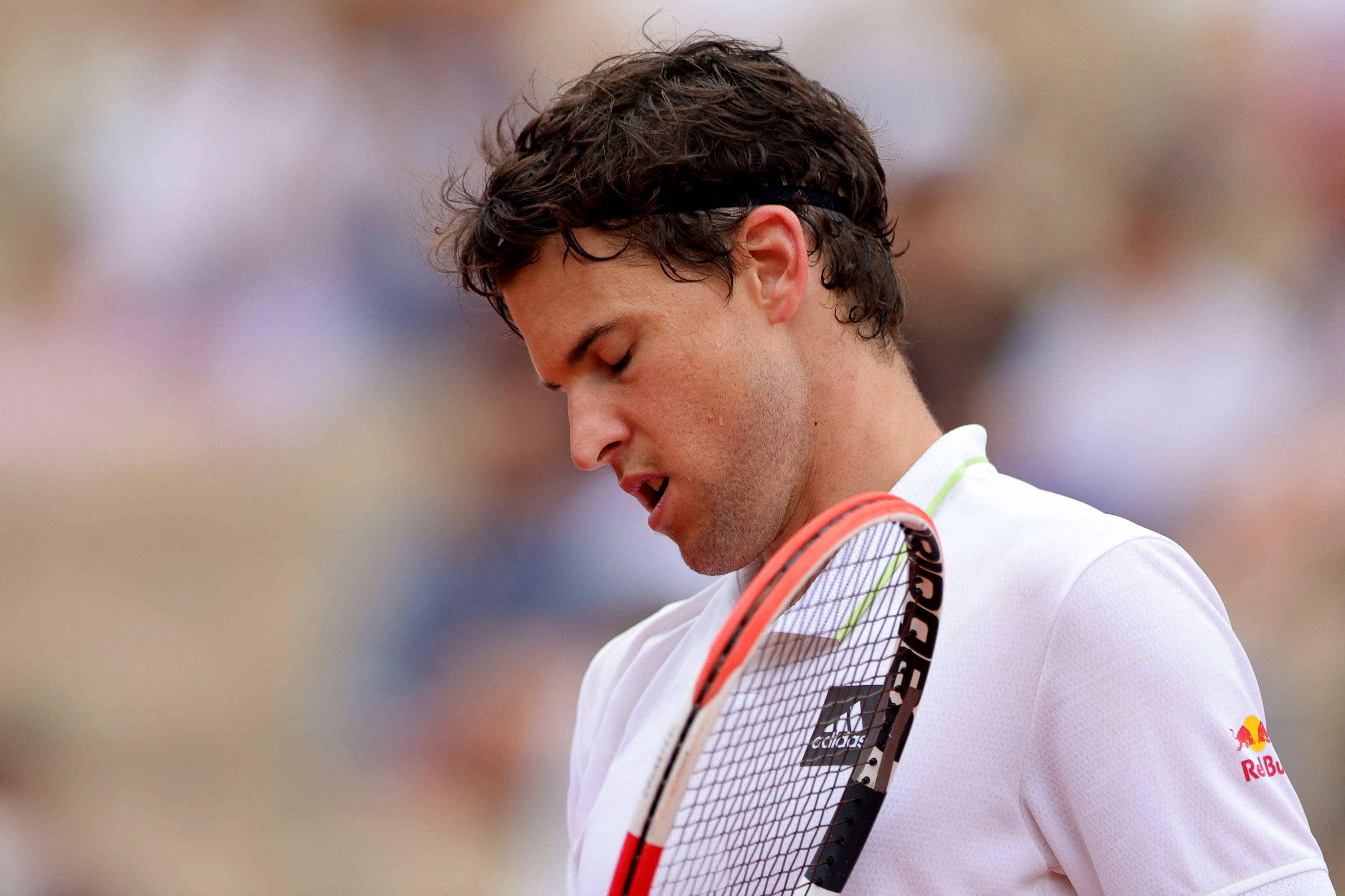 הטניסאי האוסטרי דומיניק תים מודח מטורניר רולאן גארוס