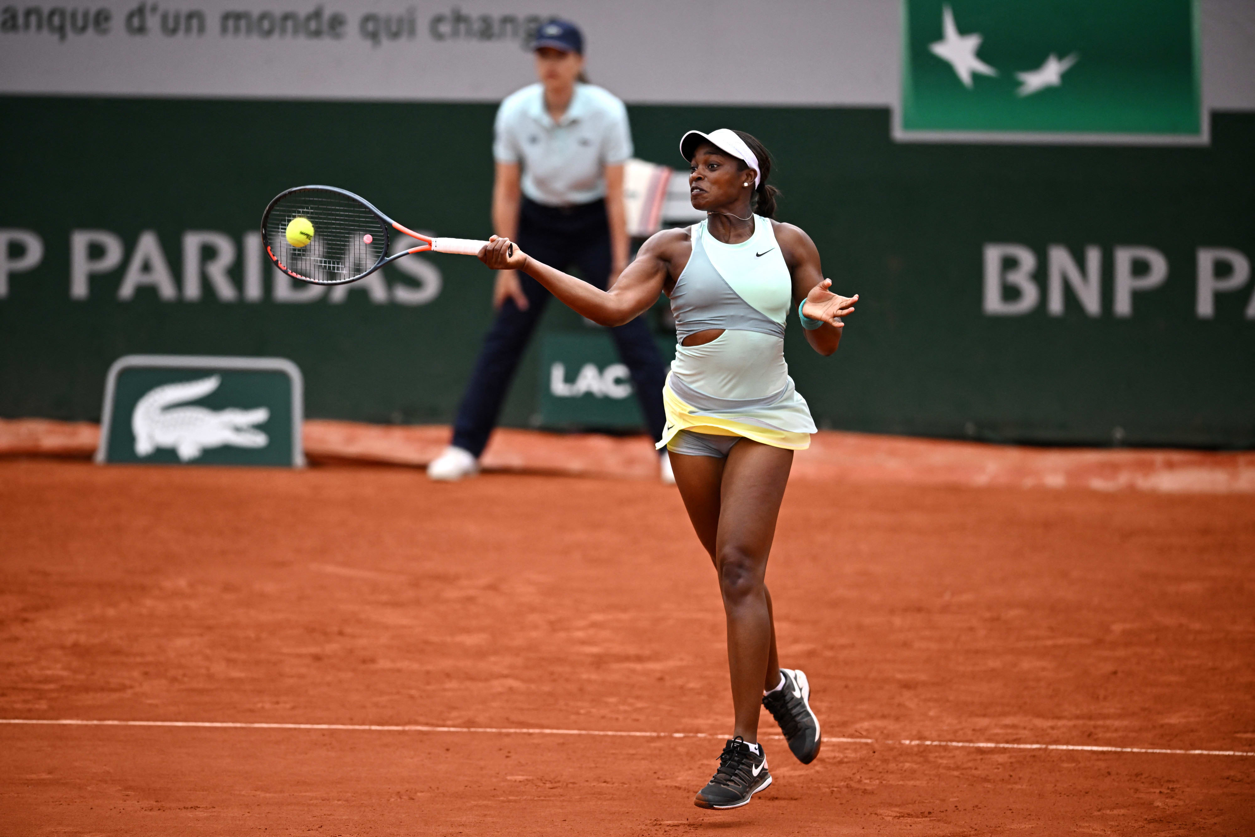 הטניסאית האמריקאית סלואן סטיבנס