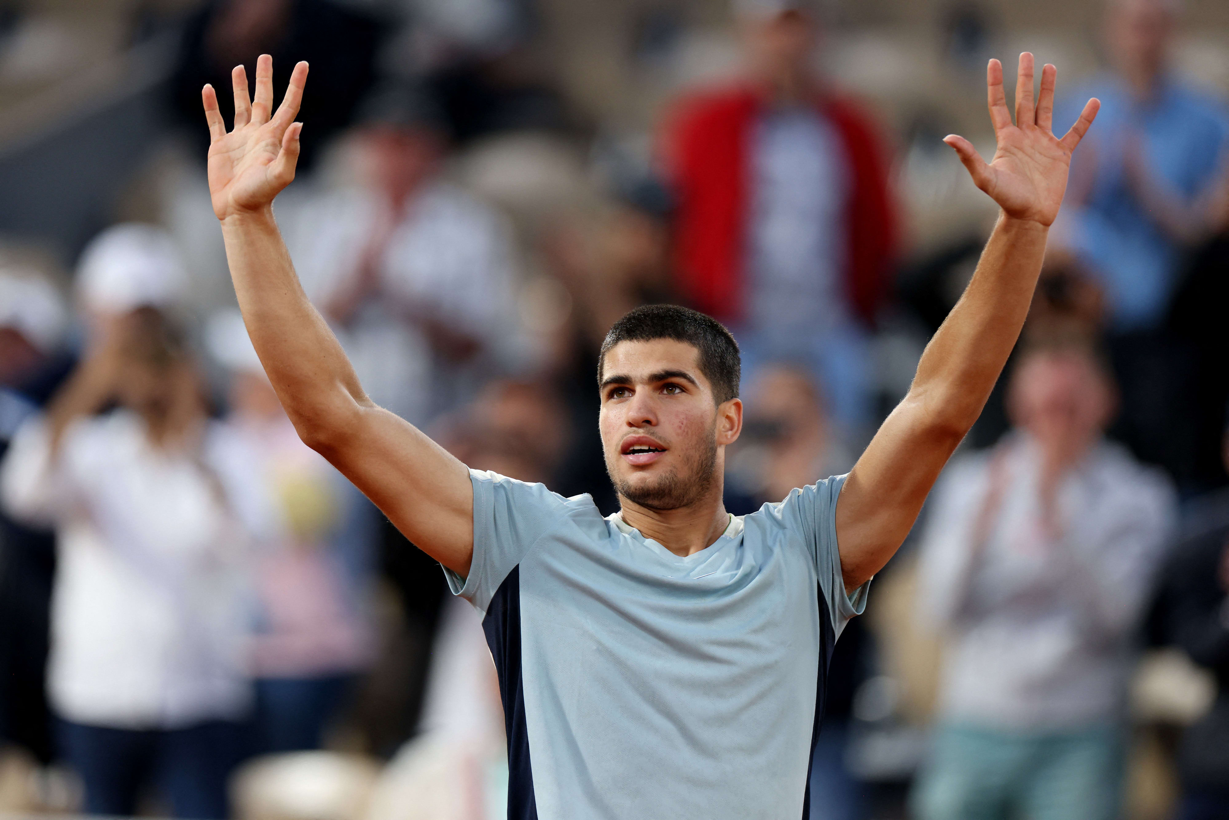 קרלוס אלקראס טניסאי ספרדי