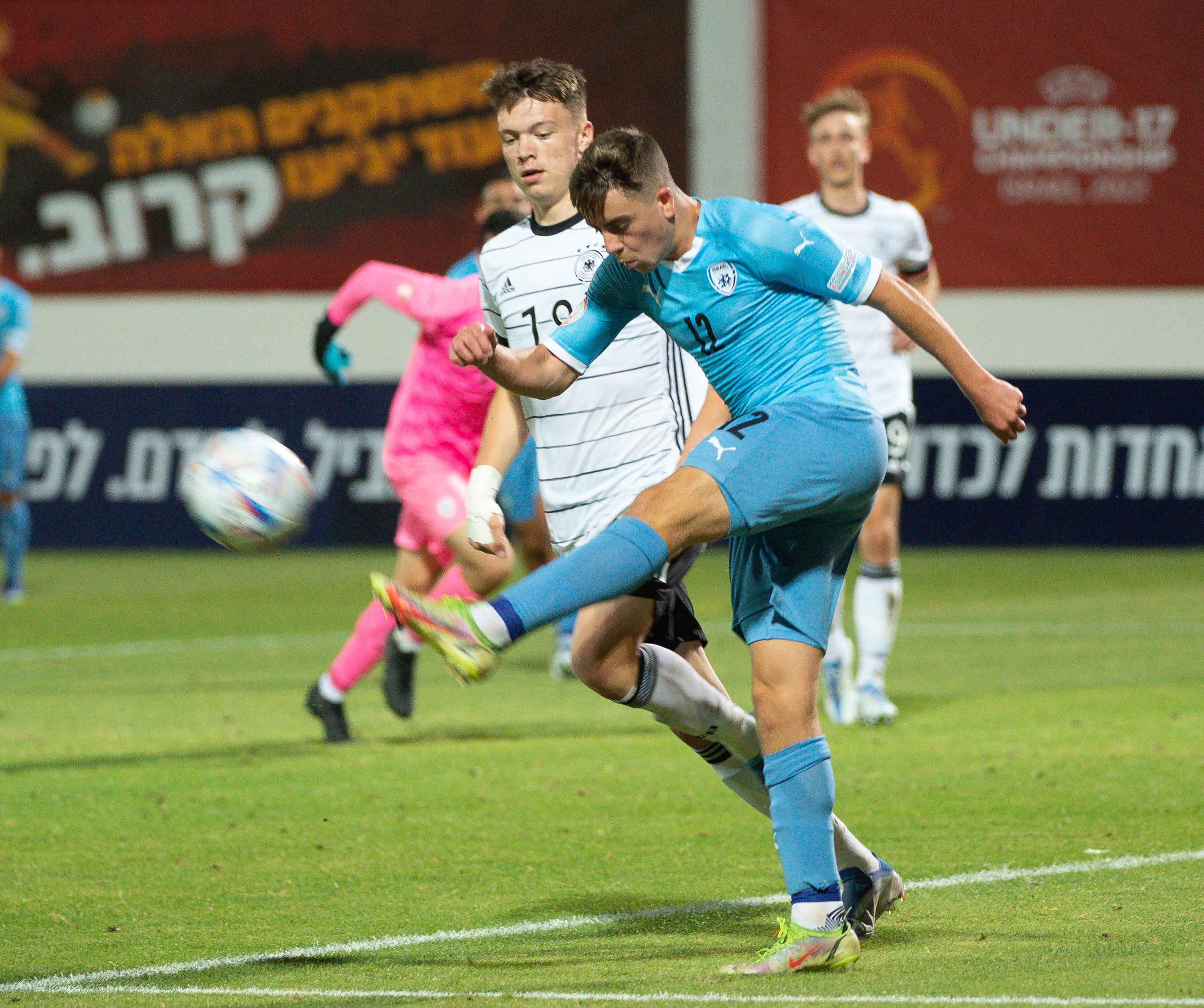 נועם בן הרוש שחקן נבחרת ישראל עד גיל 17