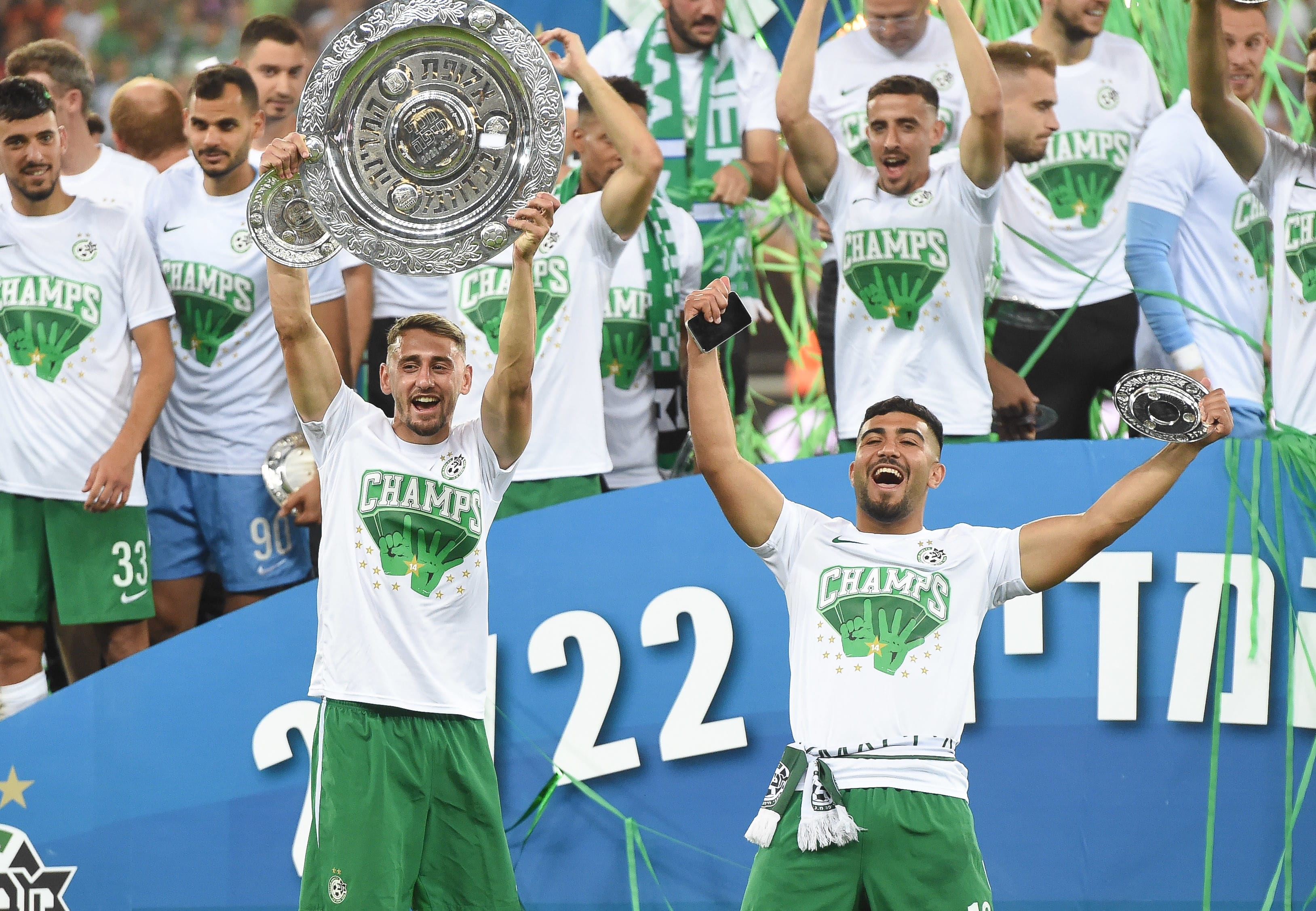 שחקני מכבי חיפה עומר אצילי, מוחמד אבו פאני