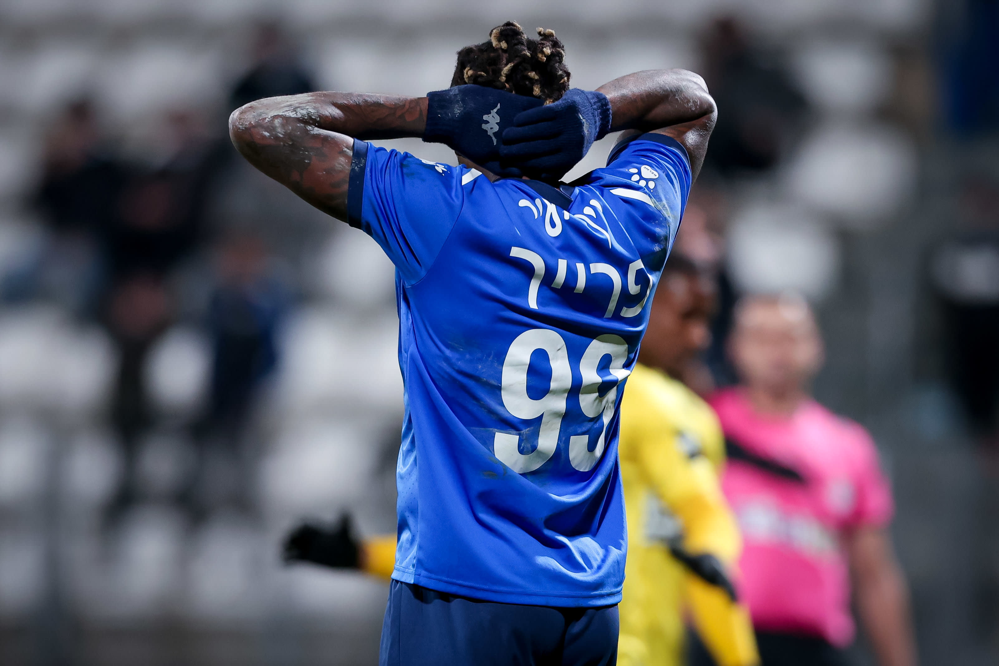 שחקן עירוני קרית שמונה מורגן פרייר מאוכזב