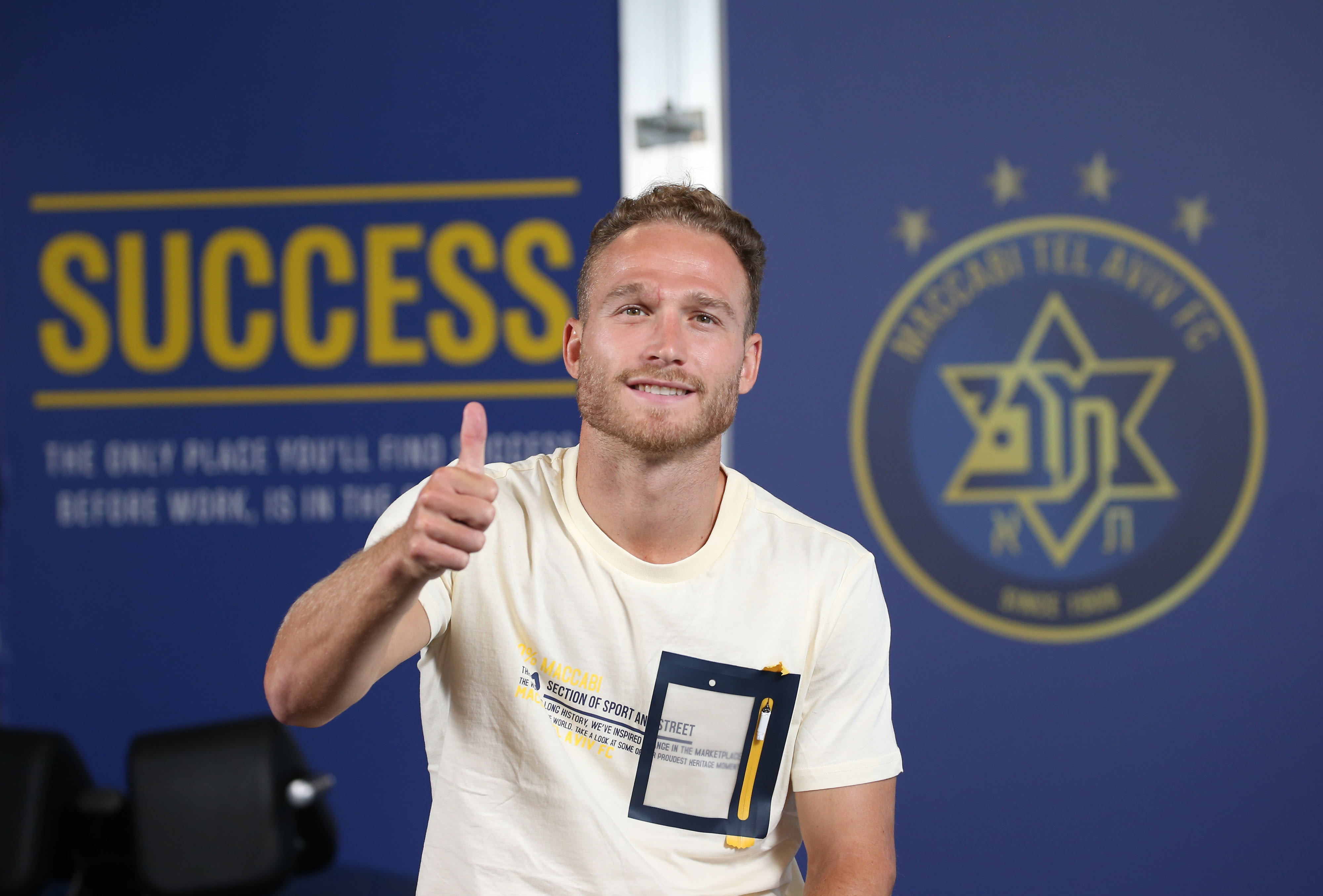 דן גלזר, קשר מכבי תל אביב