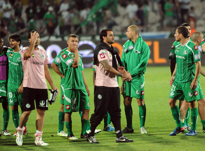 שחקני מכבי חיפה מאוכזבים