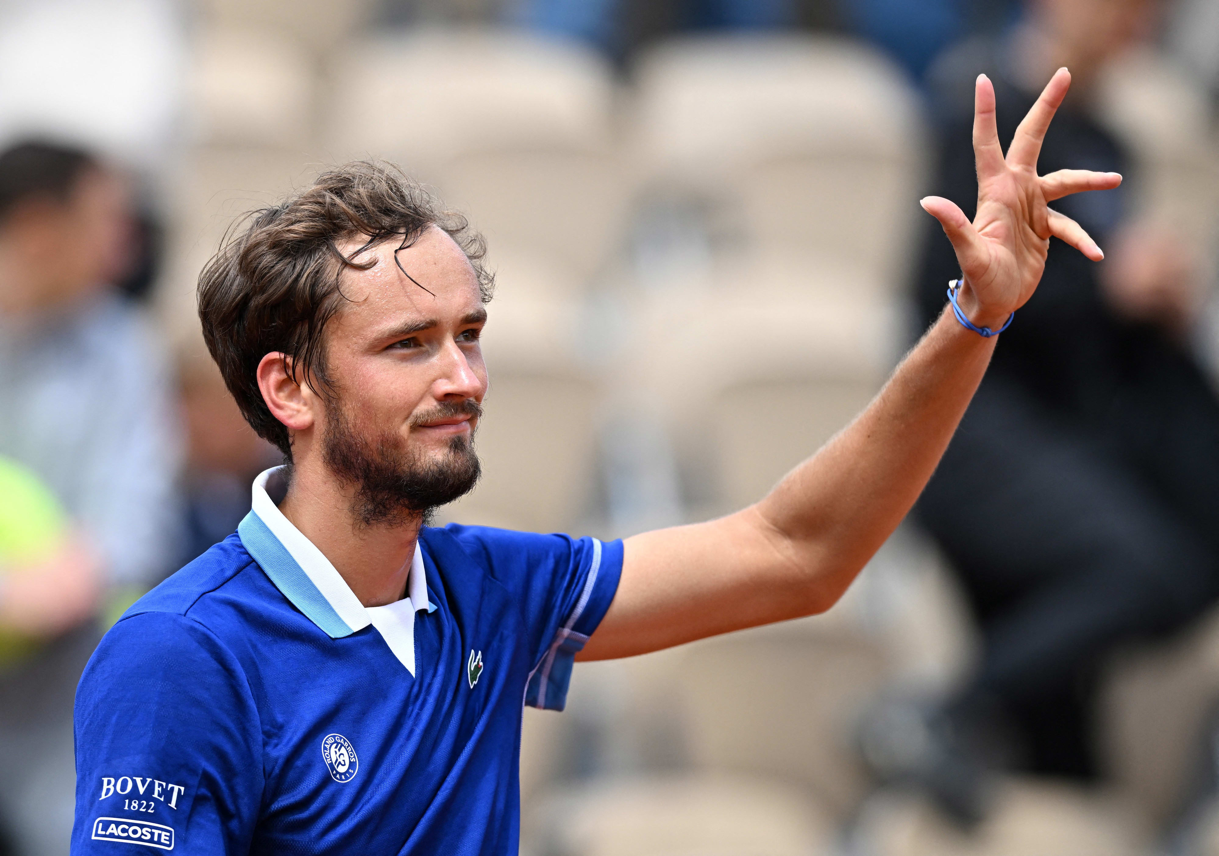 דניל מדבדב, טניסאי רוסי